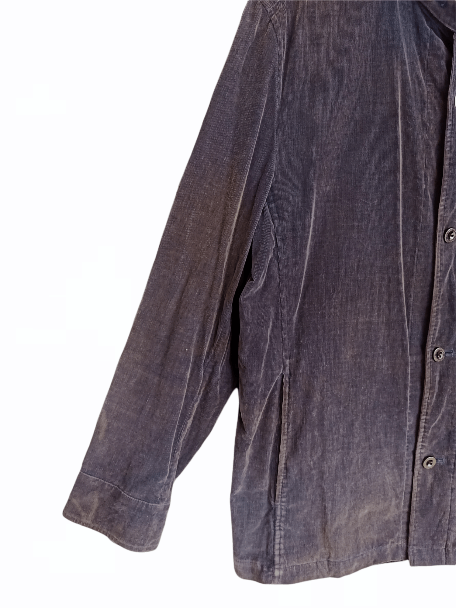 Burberry Vtg Burberry Corduroy Button Jacket Size US L / EU 52-54 / 3 - 5 Thumbnail