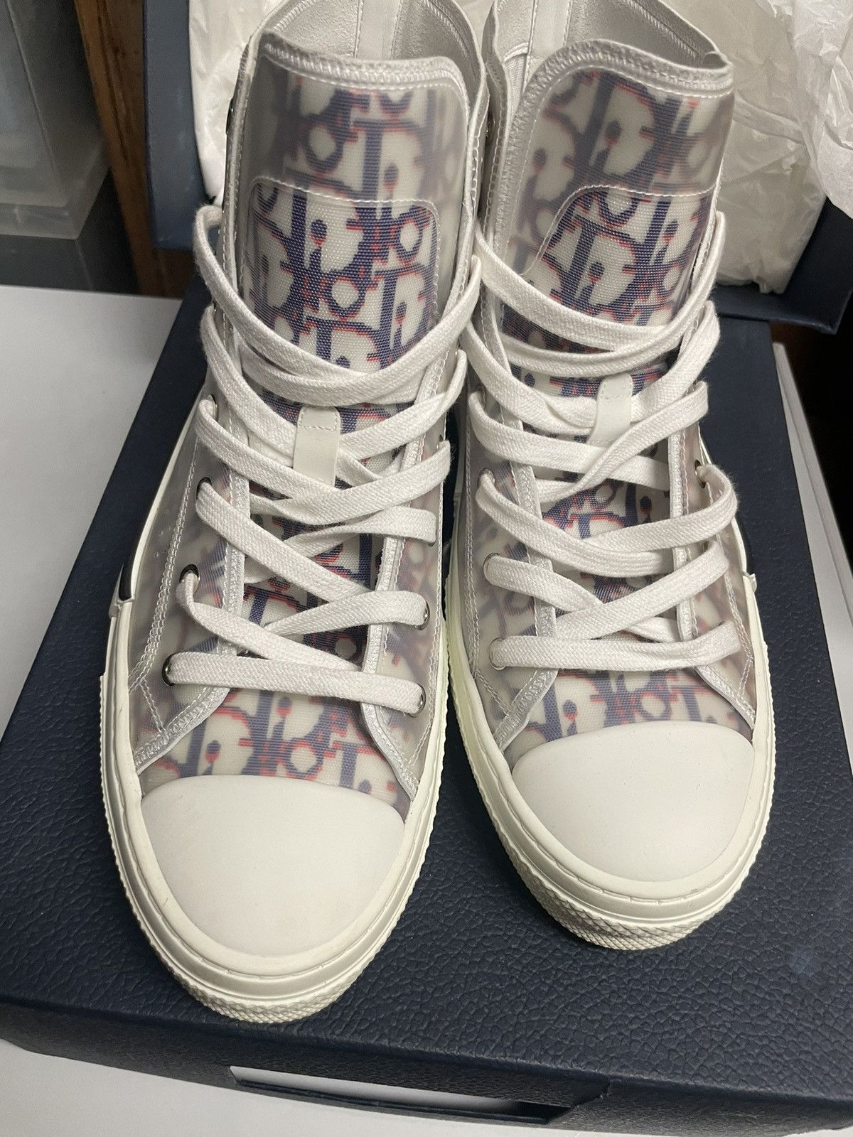 Dior B23 Oblique Dior Hi-tops | Grailed