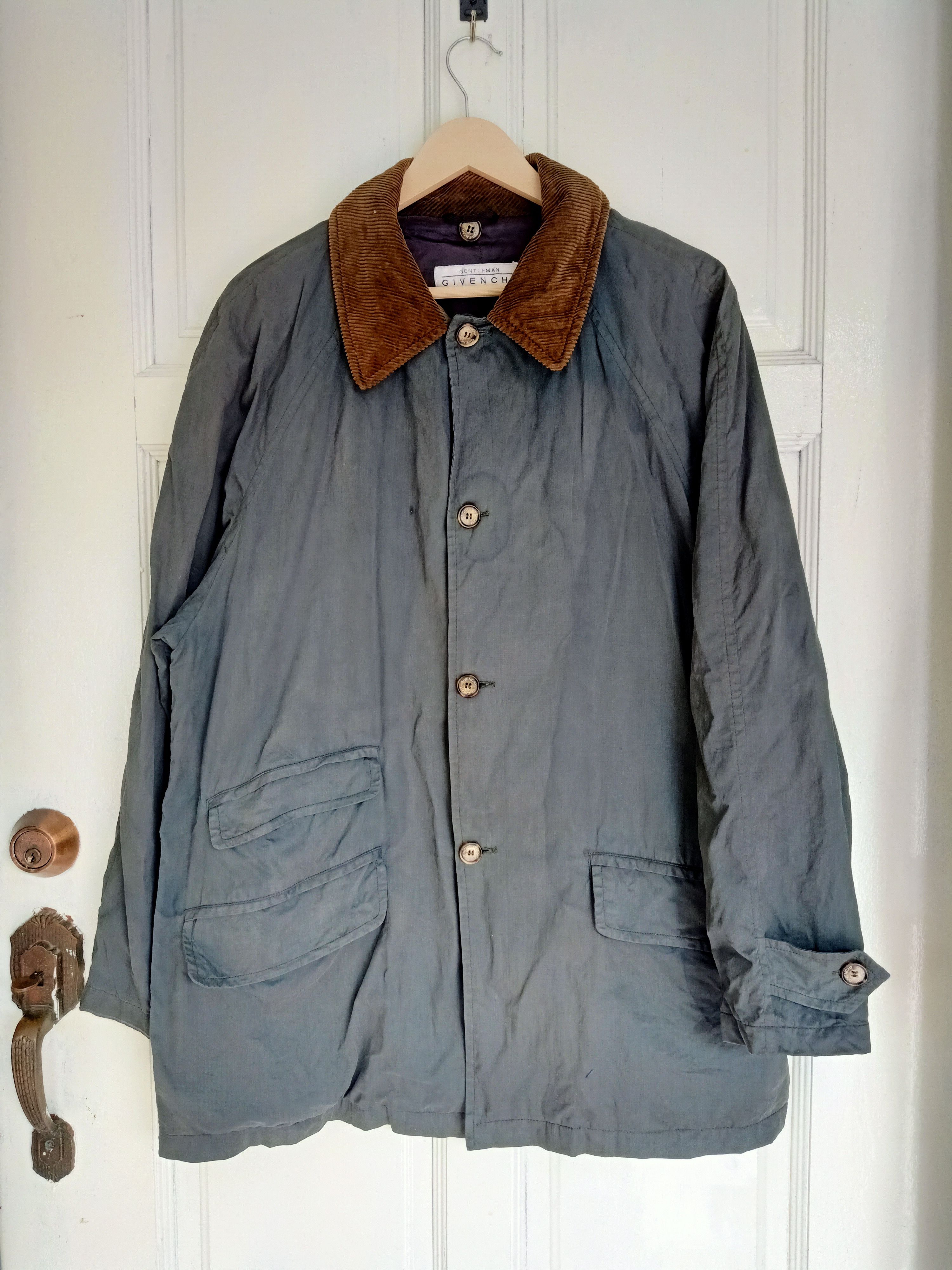 image of Givenchy Gentlemen Givency Jacket in Emerald Green, Men's (Size Medium)