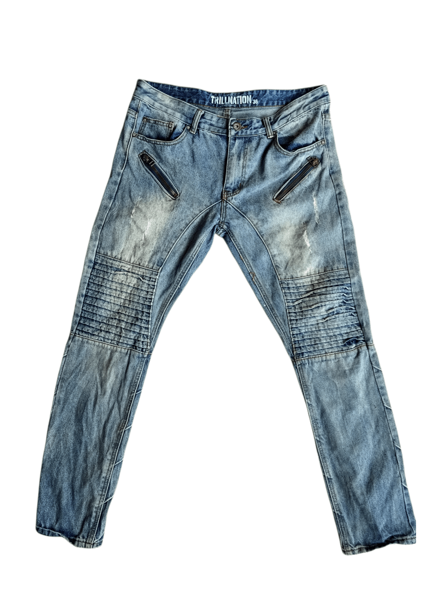 image of Distressed Denim x Vintage Trillnation Jeans in Denim, Men's (Size 36)