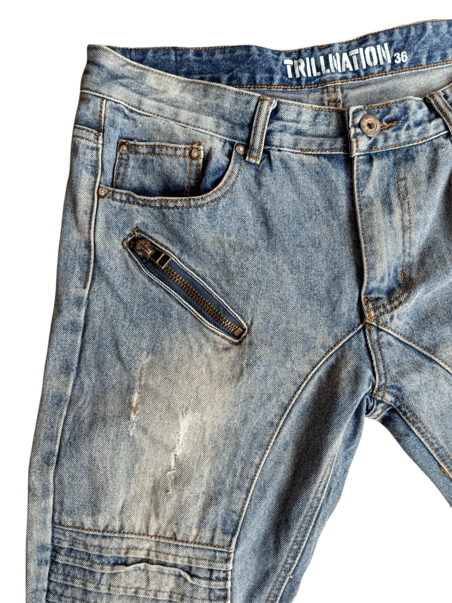 Japanese Brand × Vintage Trillnation Jeans Size US 36 / EU 52 - 3 Thumbnail