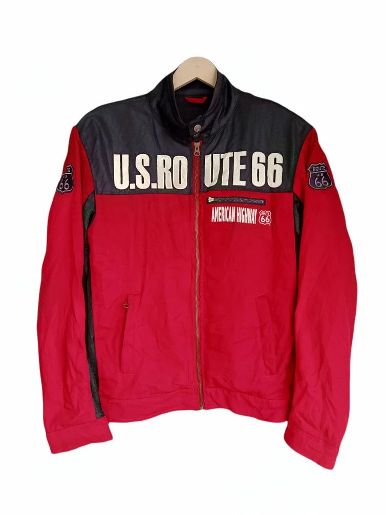 Route 66 × Vintage U.S Route 66 Rider Jacket Size US M / EU 48-50 / 2 - 11 Thumbnail