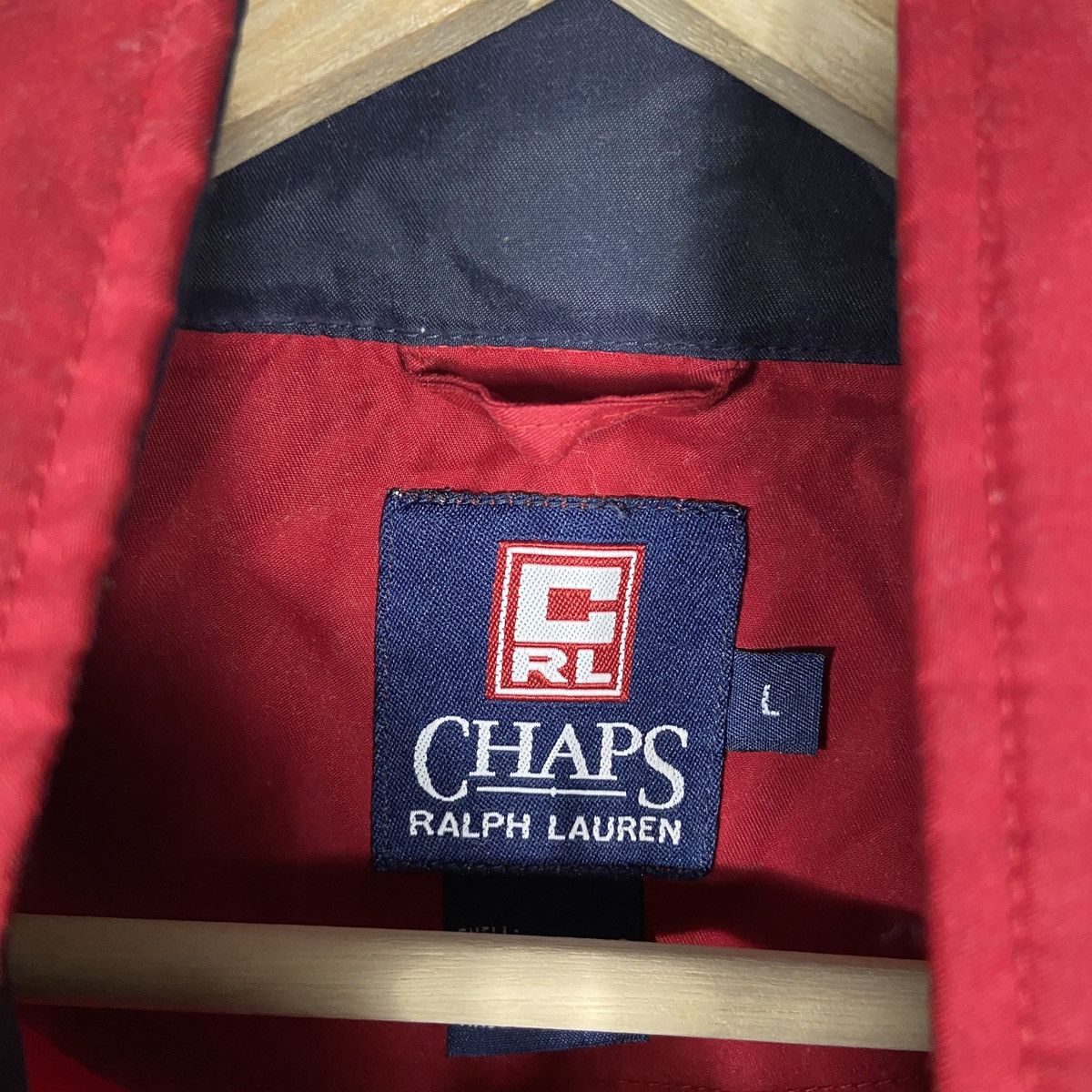 Chaps Ralph Lauren × Ralph Lauren × Vintage Vintage 90s Chaps Ralph Lauren anorak jacket Size US L / EU 52-54 / 3 - 5 Thumbnail