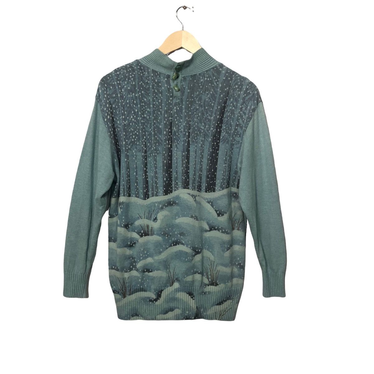 Aran Isles Knitwear Vintage Milano Nice Design Knitwear Knitsweater Size S / US 4 / IT 40 - 6 Thumbnail