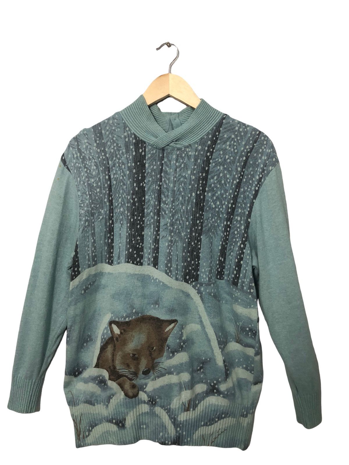 Aran Isles Knitwear Vintage Milano Nice Design Knitwear Knitsweater Size S / US 4 / IT 40 - 4 Thumbnail