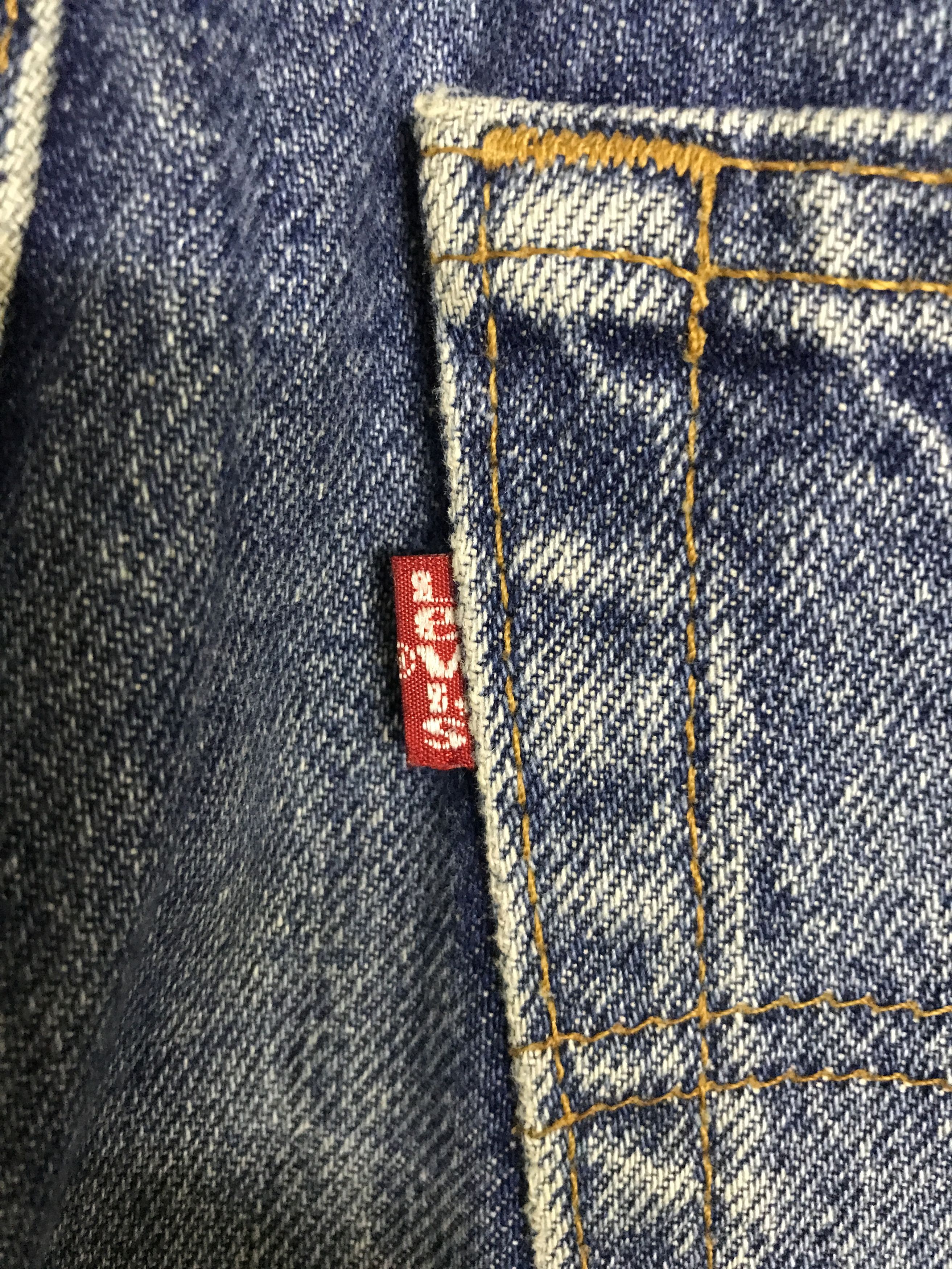Levi's VL166-Vintage Levis 517 Blue Wash Flare Jeans Size US 31 - 13 Thumbnail
