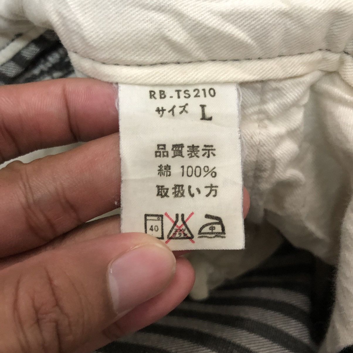RAGEBLUE Vintage Rageblue Striped 6 Pocket Faded Cargo Pants W32 Size US 32 / EU 48 - 10 Thumbnail