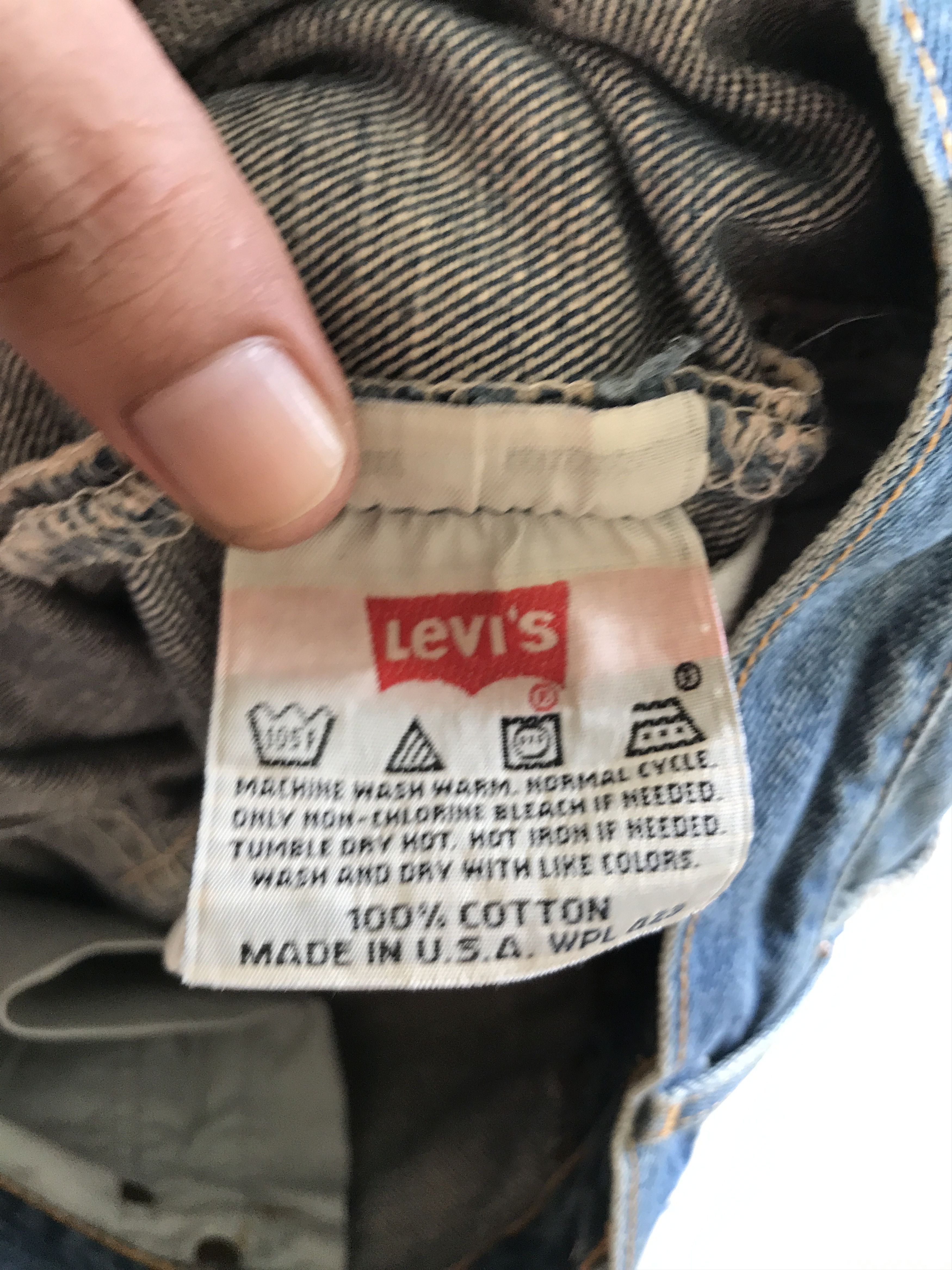 Levi's VLEV68 - Vintage Levis 501 Medium Wash Jeans Size US 29 - 17 Thumbnail