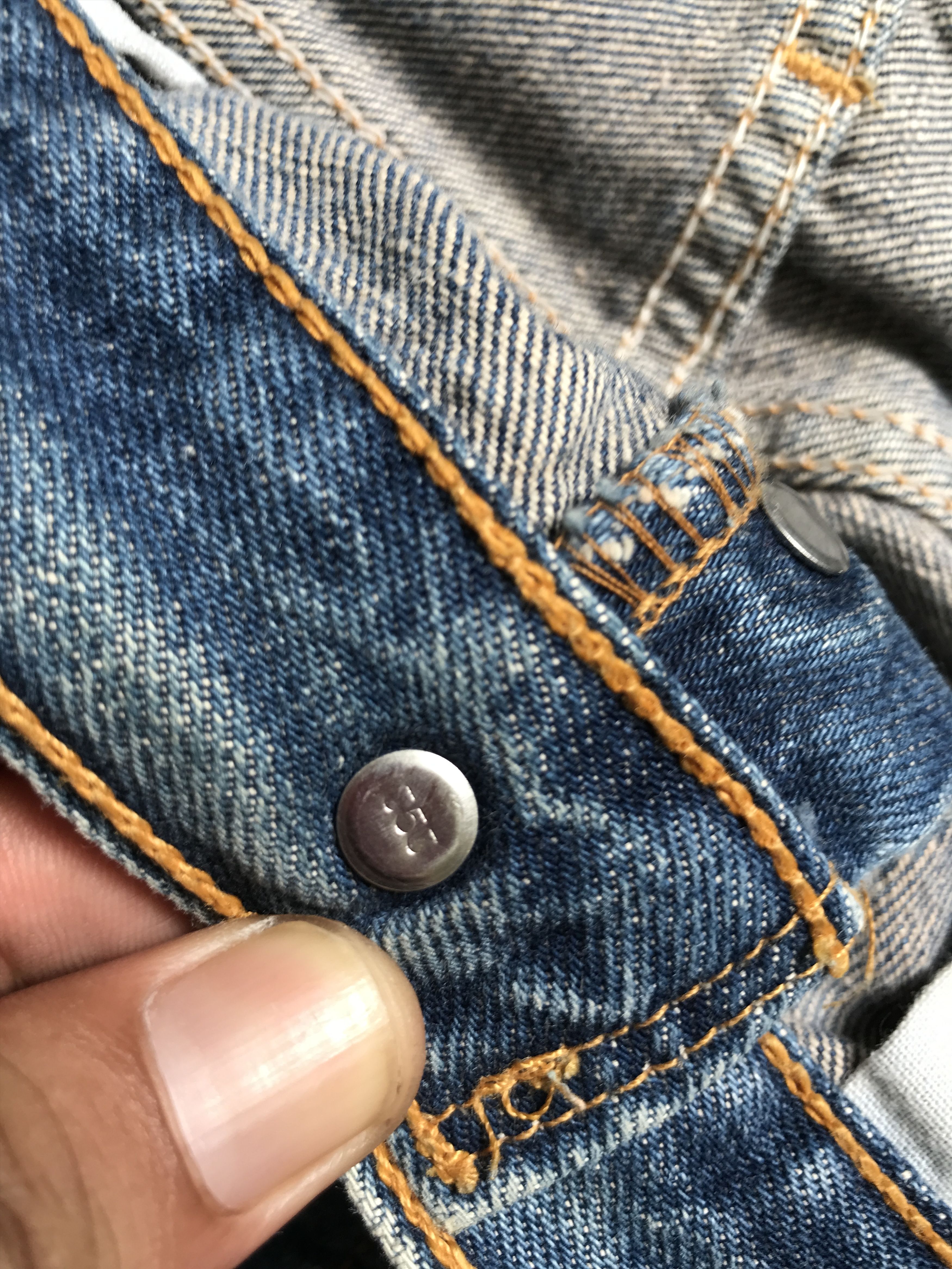 Levi's VLEV68 - Vintage Levis 501 Medium Wash Jeans Size US 29 - 8 Thumbnail