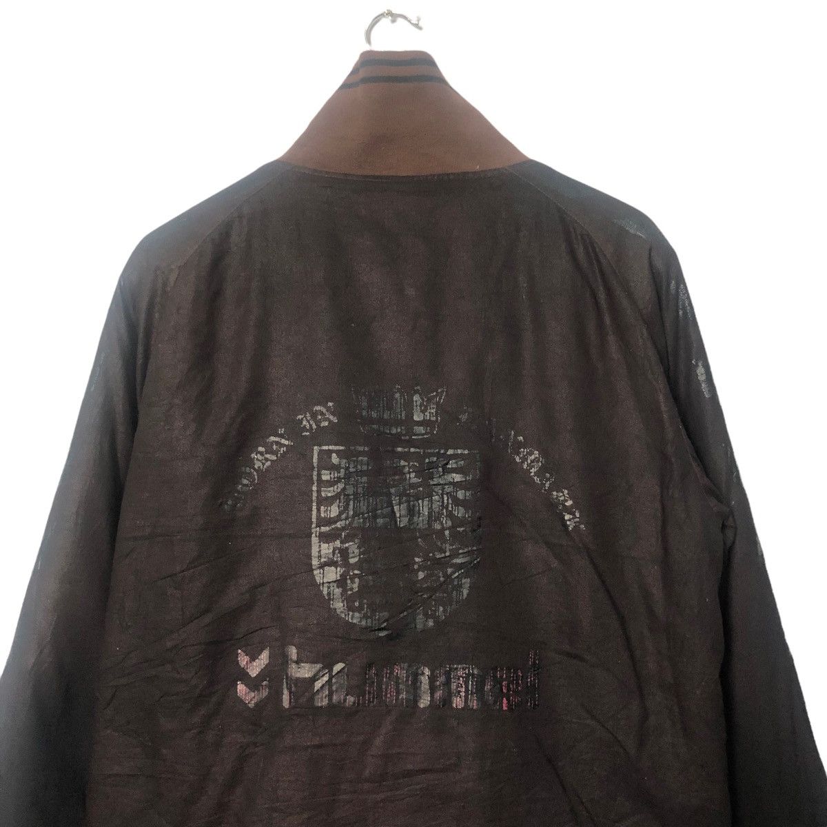 Hummel Vintage Hummel Big Logo Zipper Ups Jacket Size US L / EU 52-54 / 3 - 6 Thumbnail