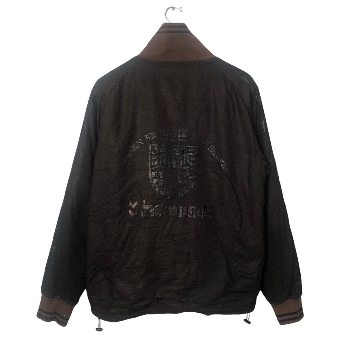 Hummel Vintage Hummel Big Logo Zipper Ups Jacket Size US L / EU 52-54 / 3 - 1 Thumbnail