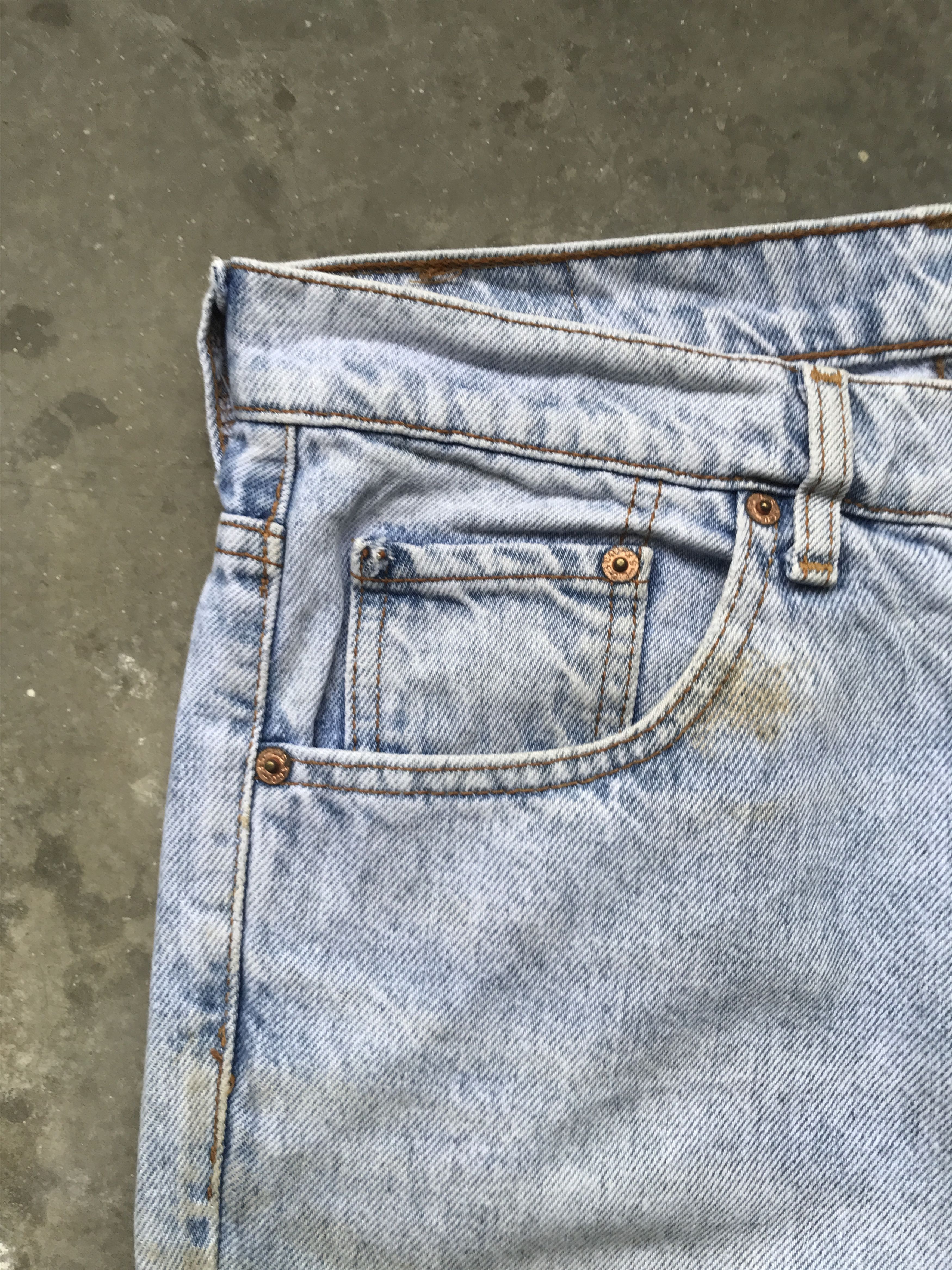 Levi's VLEV15- Vintage Levis Distressed Denim Size US 30 / EU 46 - 6 Thumbnail