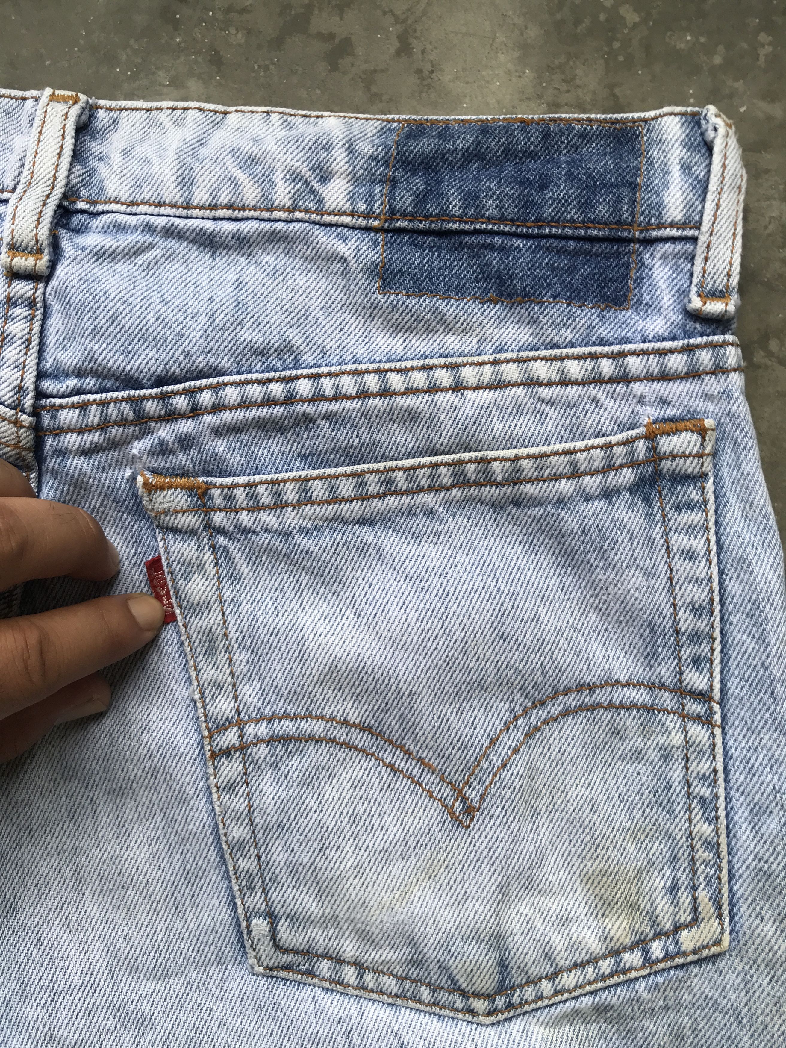 Levi's VLEV15- Vintage Levis Distressed Denim Size US 30 / EU 46 - 12 Thumbnail