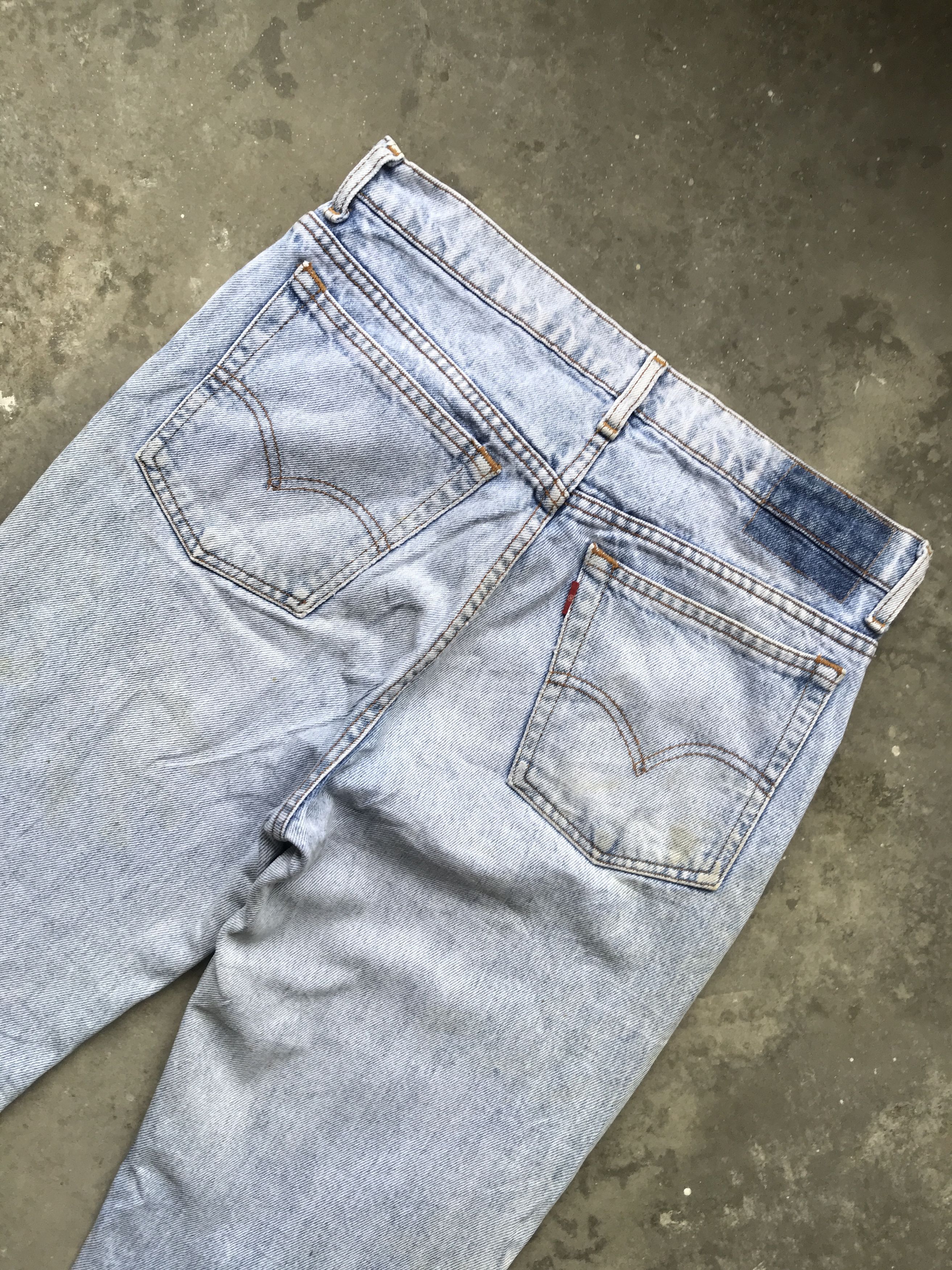 Levi's VLEV15- Vintage Levis Distressed Denim Size US 30 / EU 46 - 9 Thumbnail
