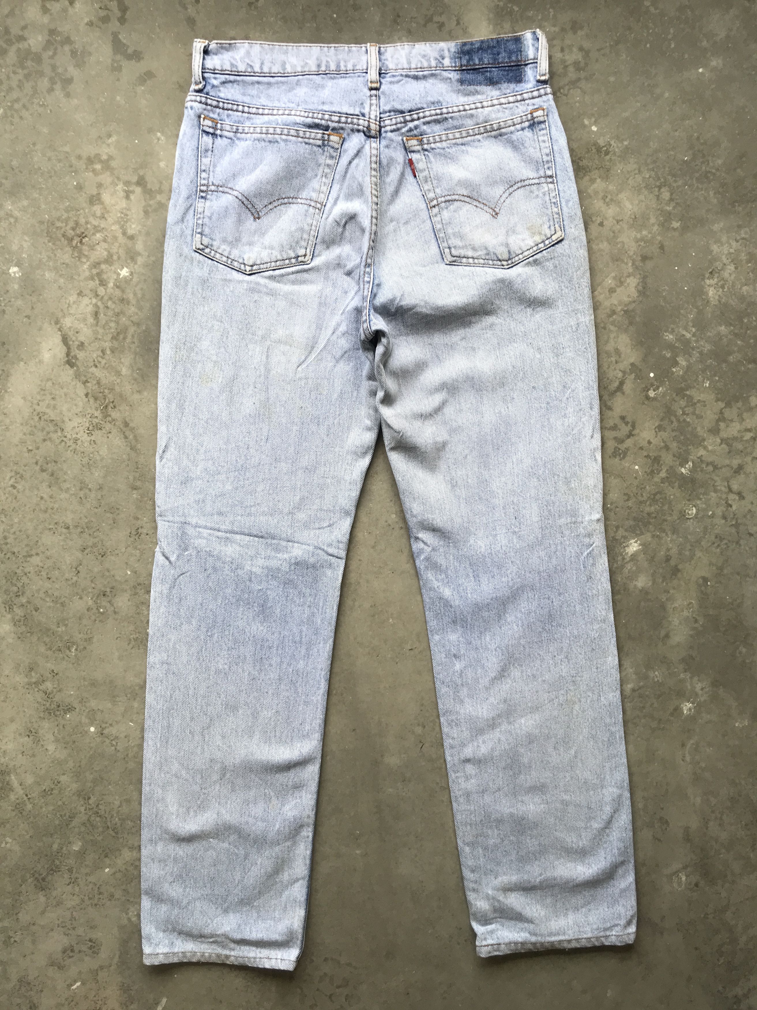 Levi's VLEV15- Vintage Levis Distressed Denim Size US 30 / EU 46 - 8 Thumbnail