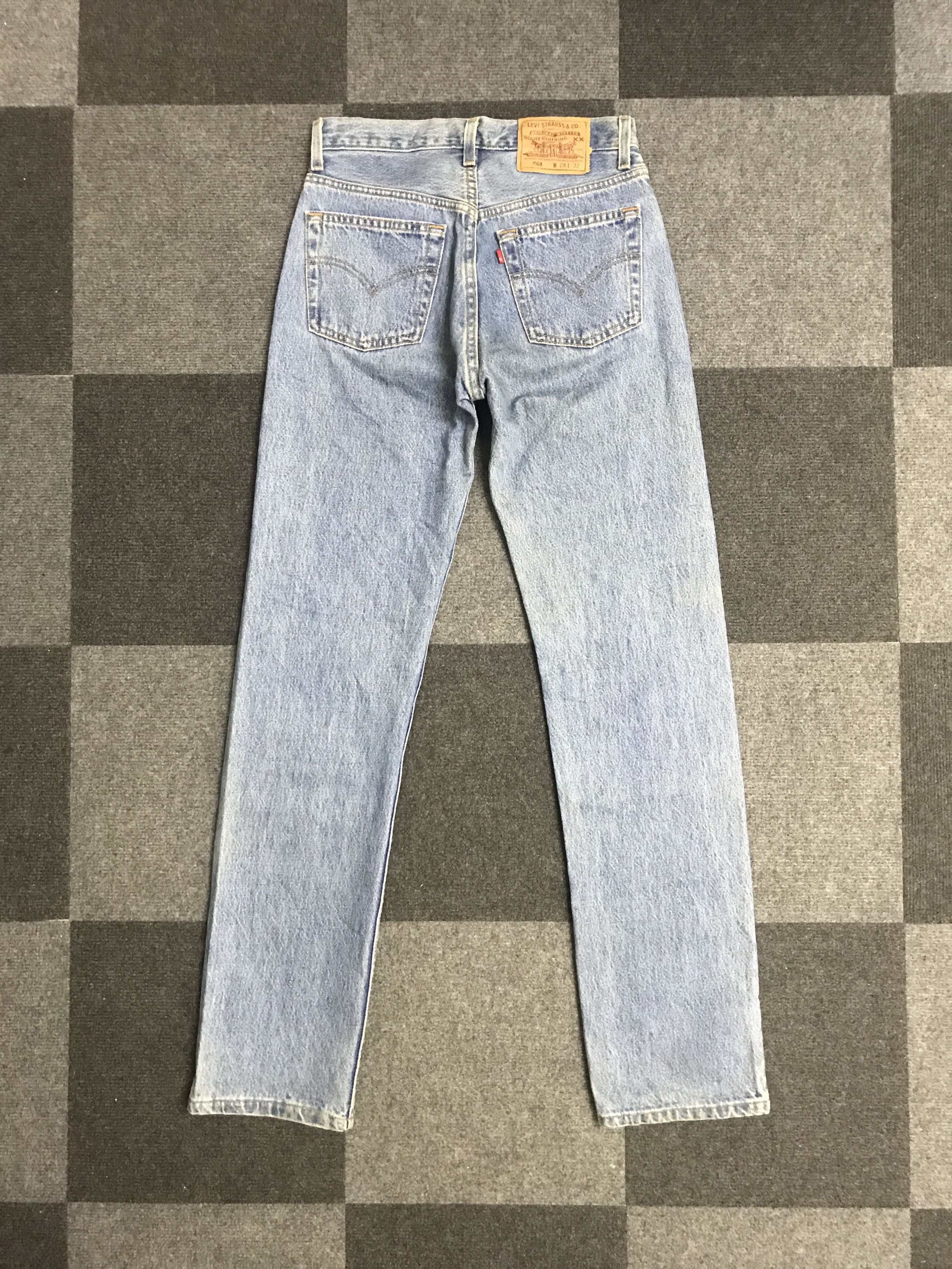 Levi's VL162-Vintage Levis 501 Medium Wash Jeans Size US 27 - 9 Thumbnail
