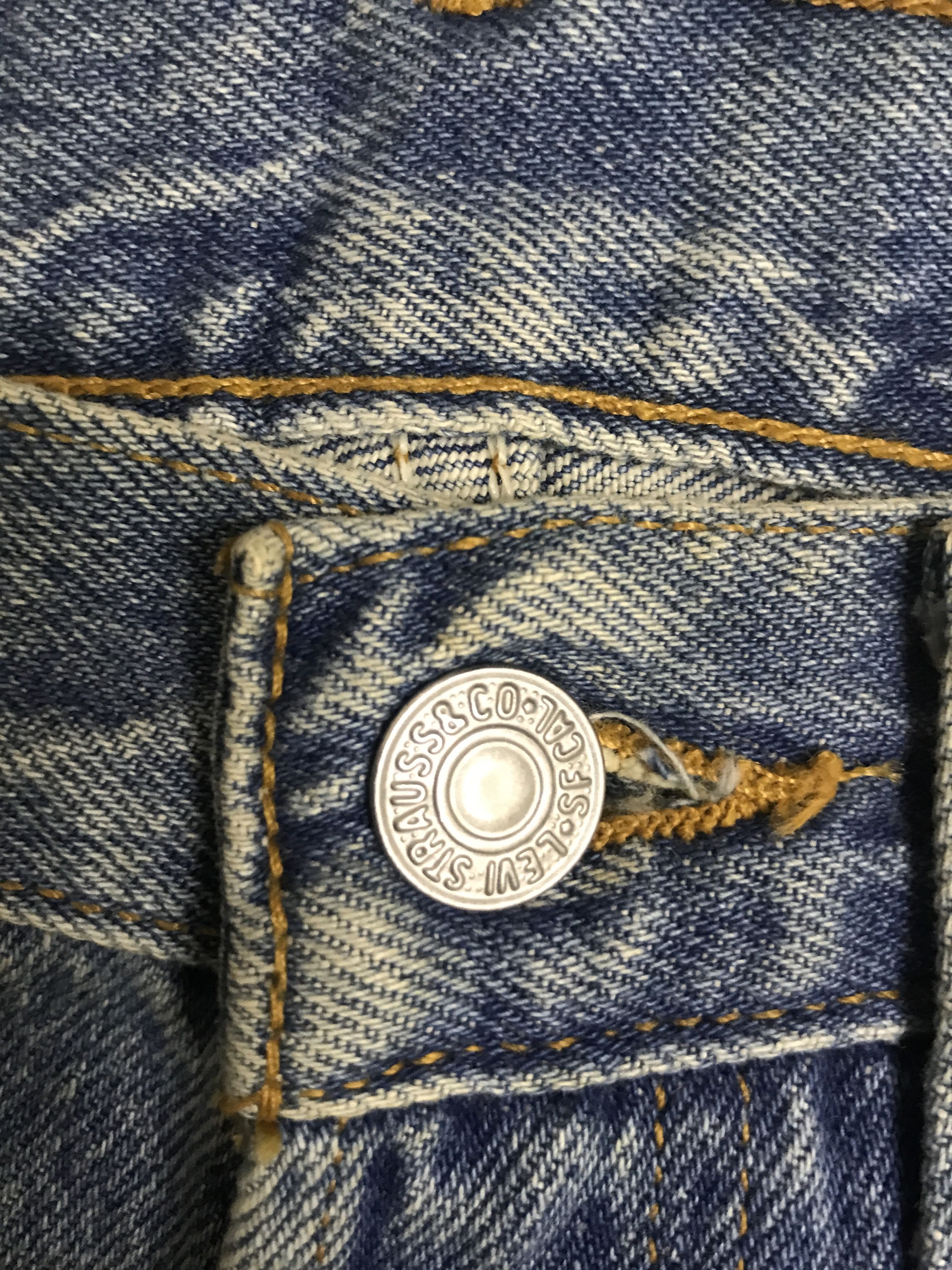 Levi's VL162-Vintage Levis 501 Medium Wash Jeans Size US 27 - 5 Thumbnail