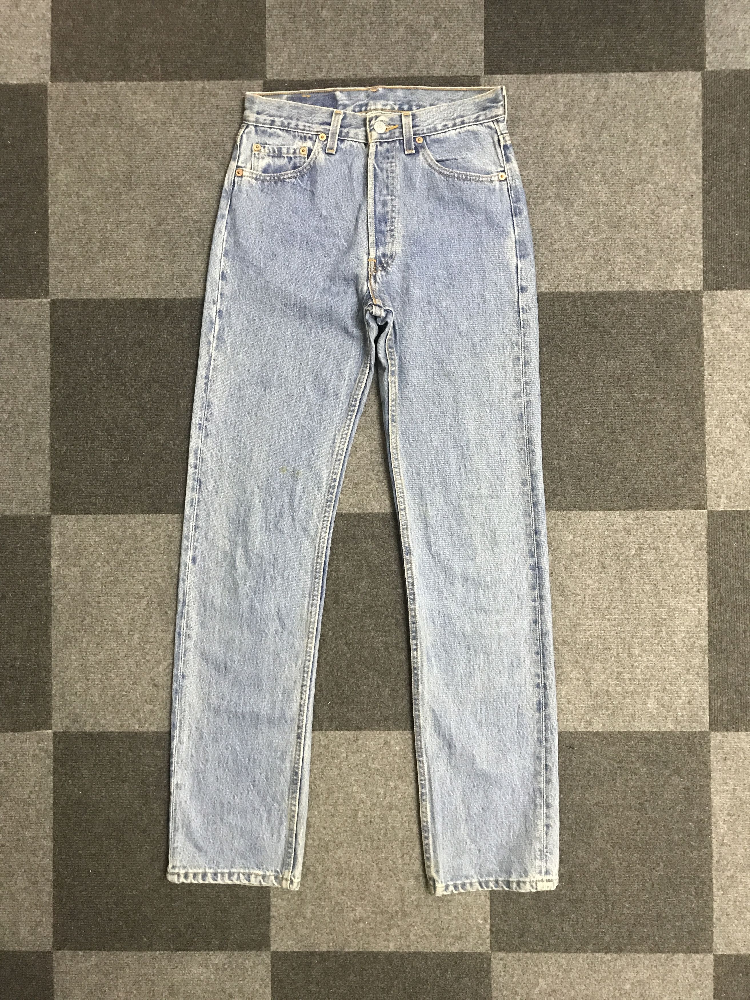 Levi's VL162-Vintage Levis 501 Medium Wash Jeans Size US 27 - 1 Thumbnail