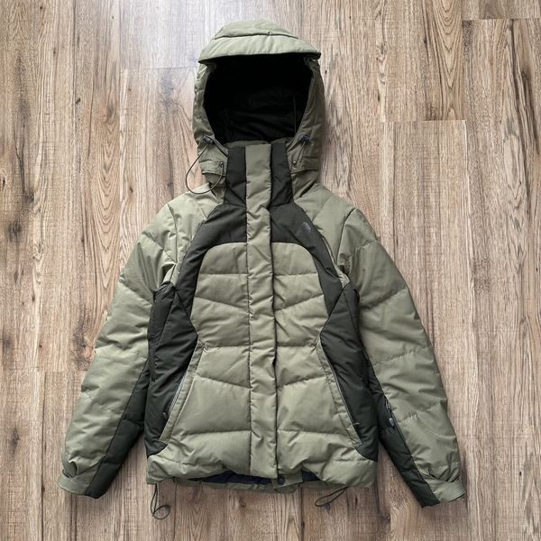 Nike Vintage Nike ACG khaki puffer jacket | Grailed