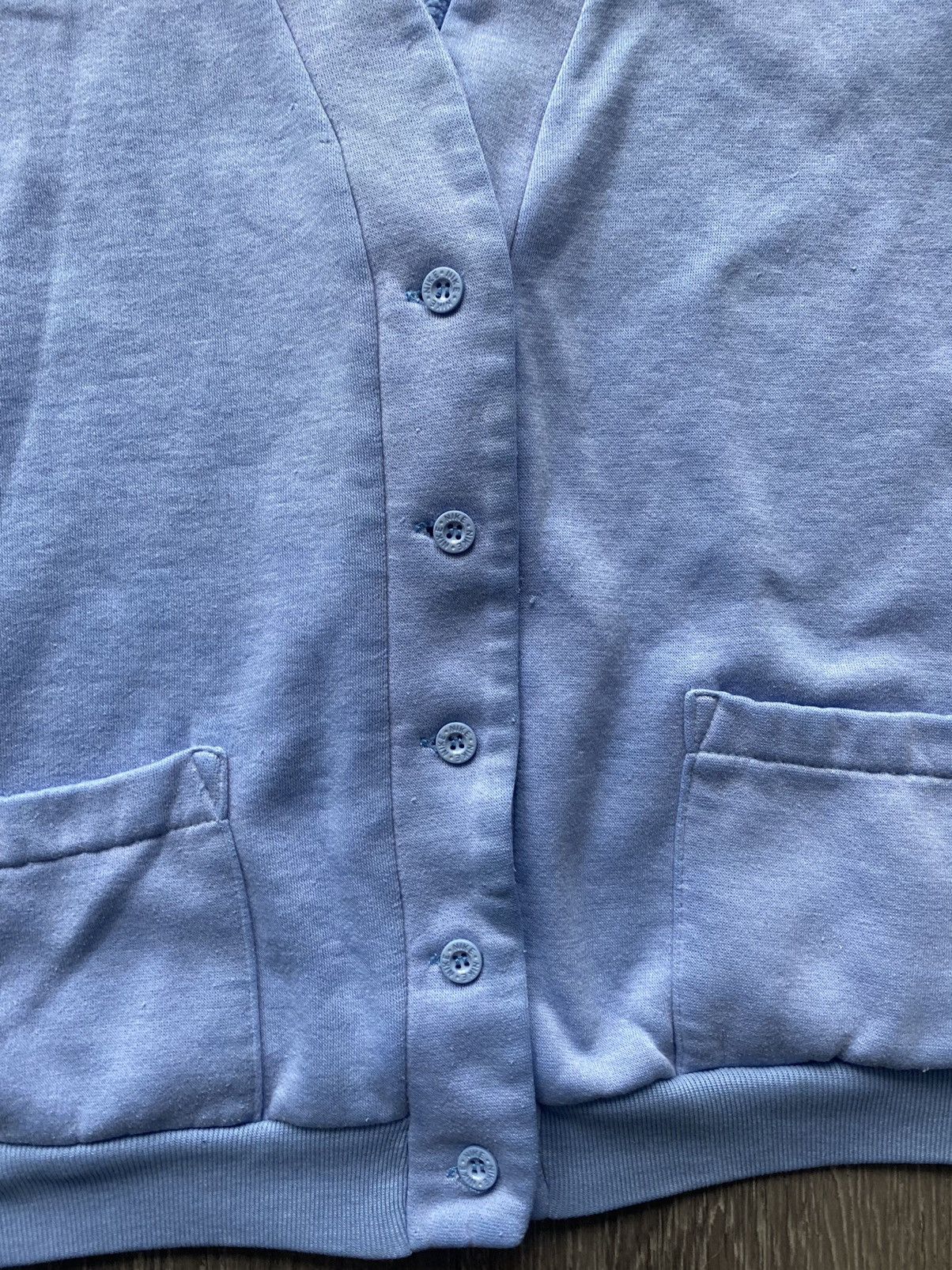 Nike Vintage Nike Cardigan Rare 80’s Blue Sweater Size US M / EU 48-50 / 2 - 4 Thumbnail