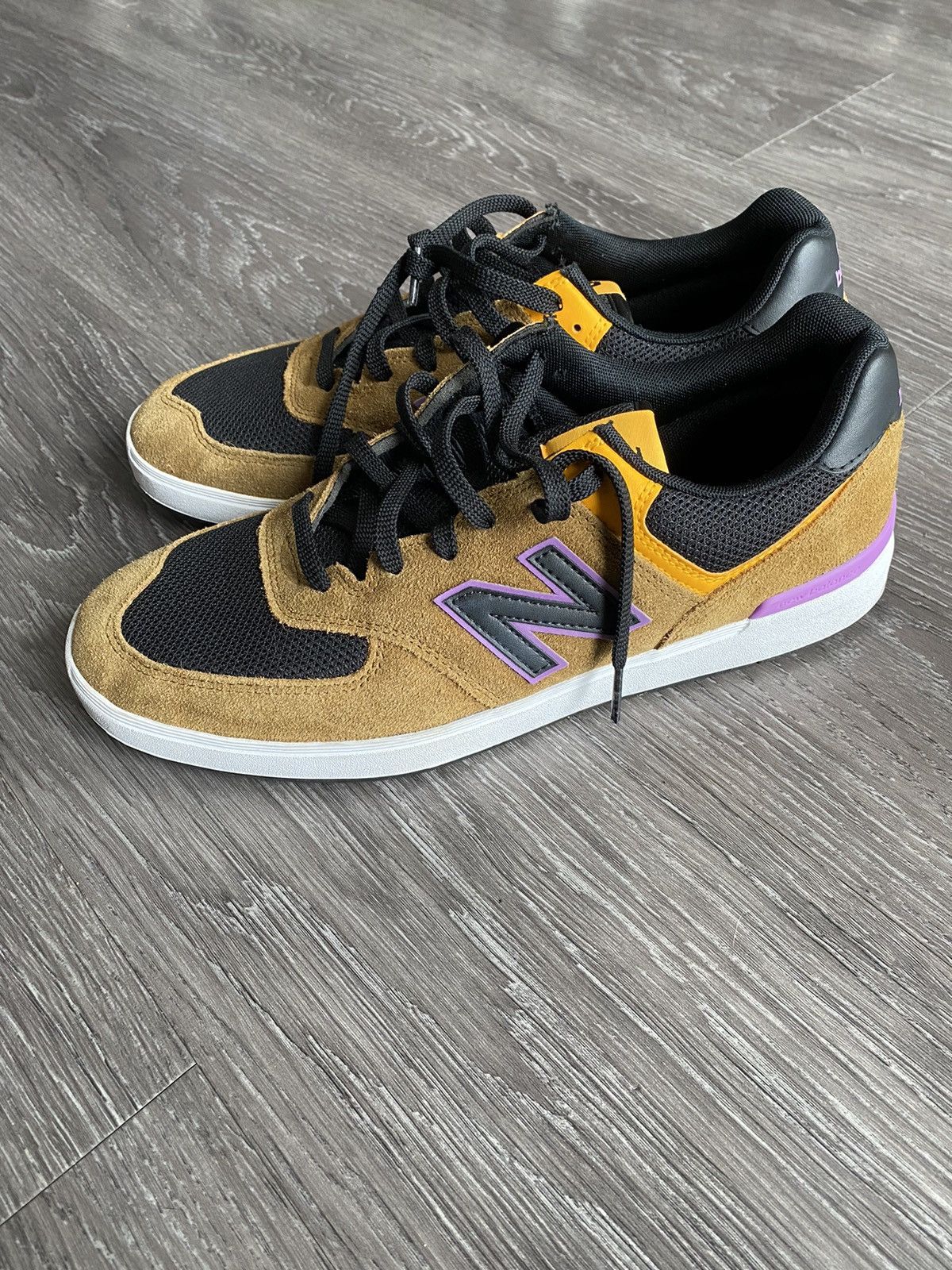 New Balance Streetwear New Balance All Coasts AM574 Brown Skate Shoes 574 Grailed