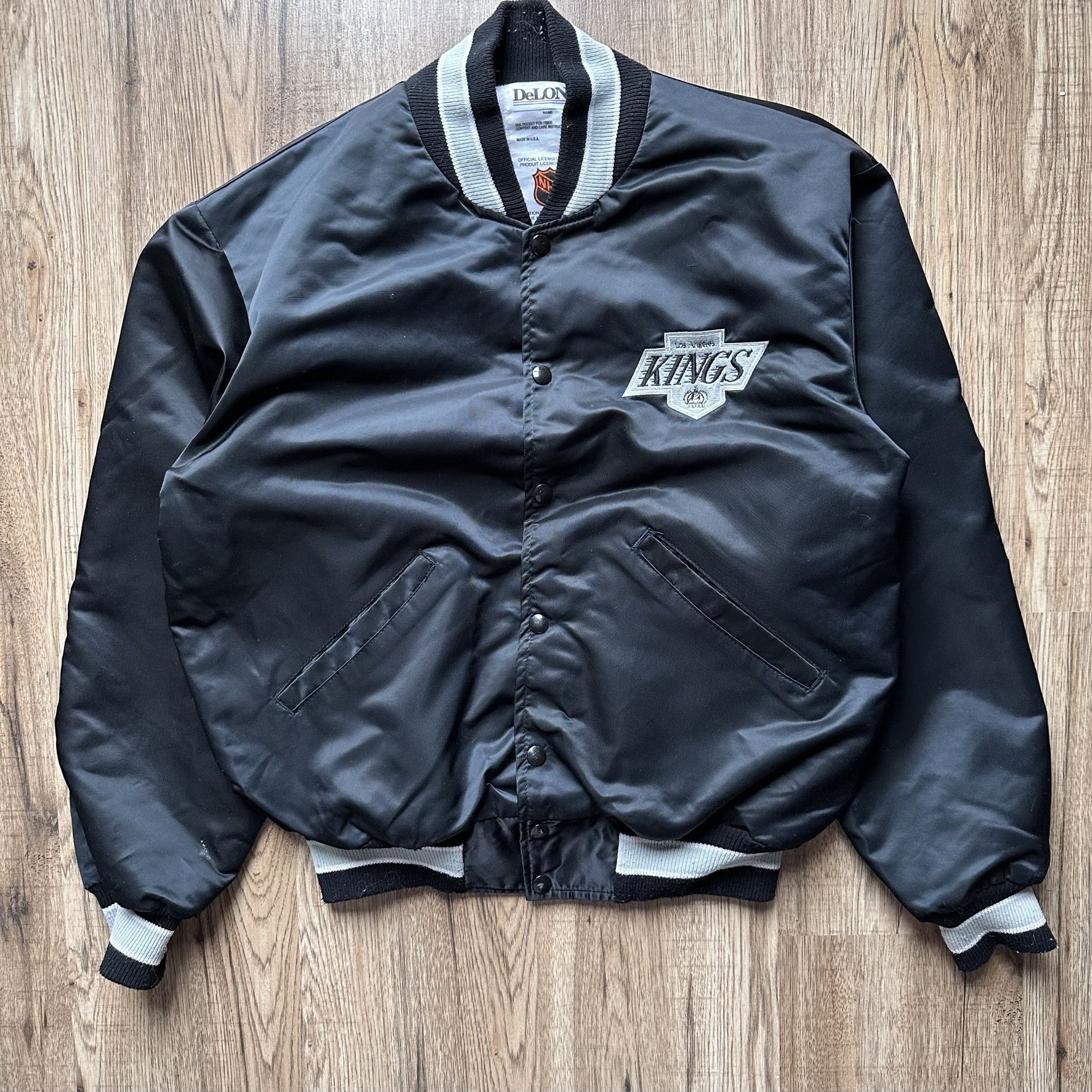 Los Angeles Kings Starter Satin Bomber Jacket
