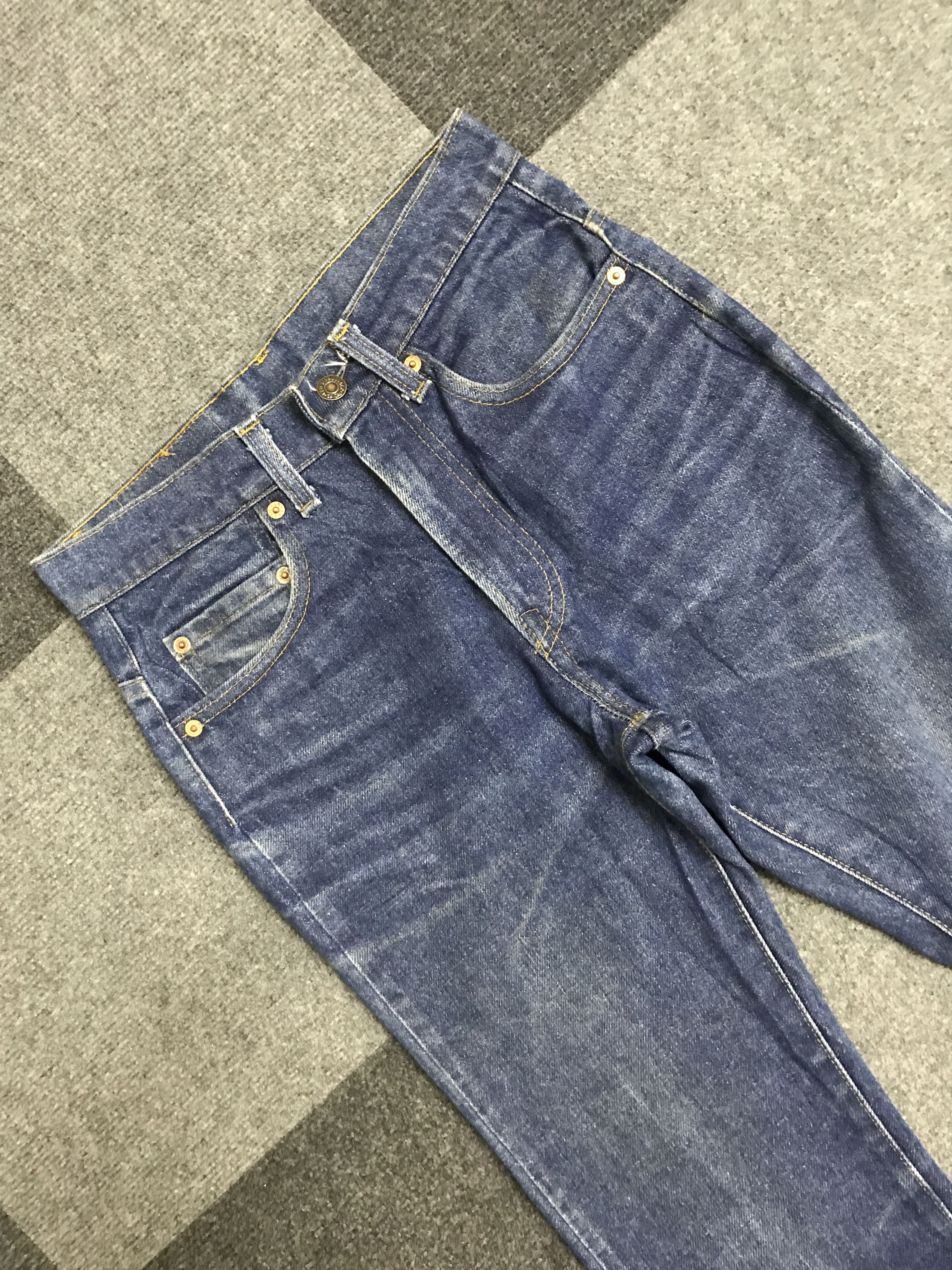 Levi's VL175- Vtg Levis 517 Flare Blue Wash Jeans Size US 27 - 2 Thumbnail