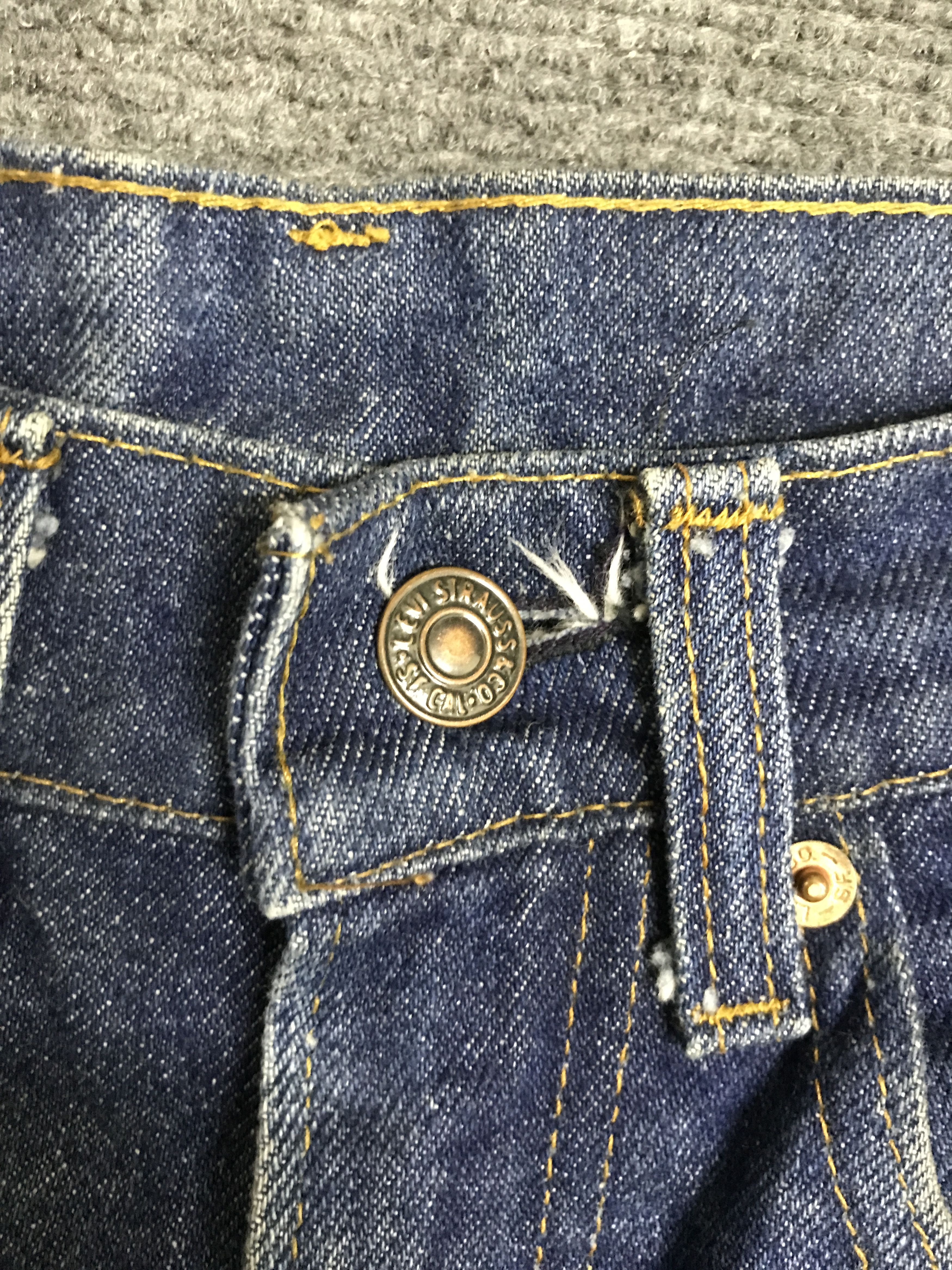 Levi's VL175- Vtg Levis 517 Flare Blue Wash Jeans Size US 27 - 5 Thumbnail