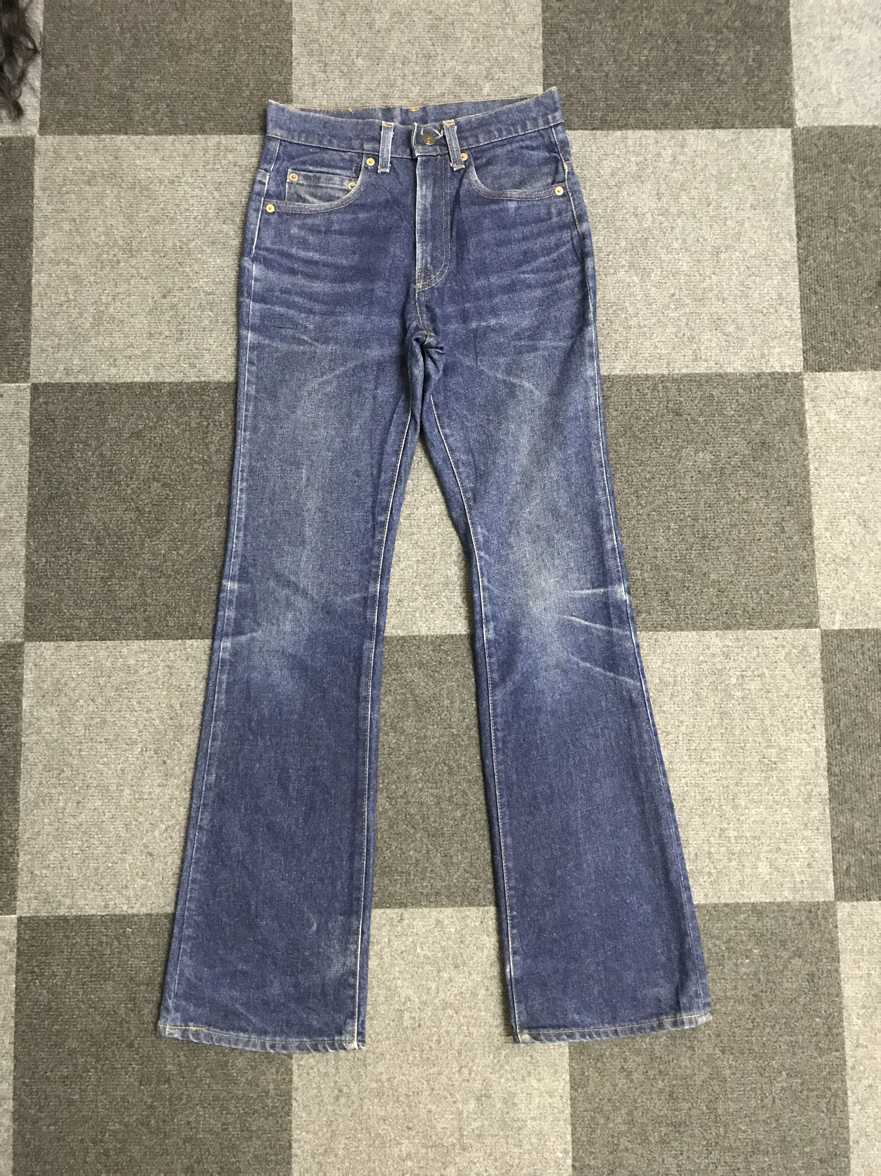 Levi's VL175- Vtg Levis 517 Flare Blue Wash Jeans Size US 27 - 1 Thumbnail