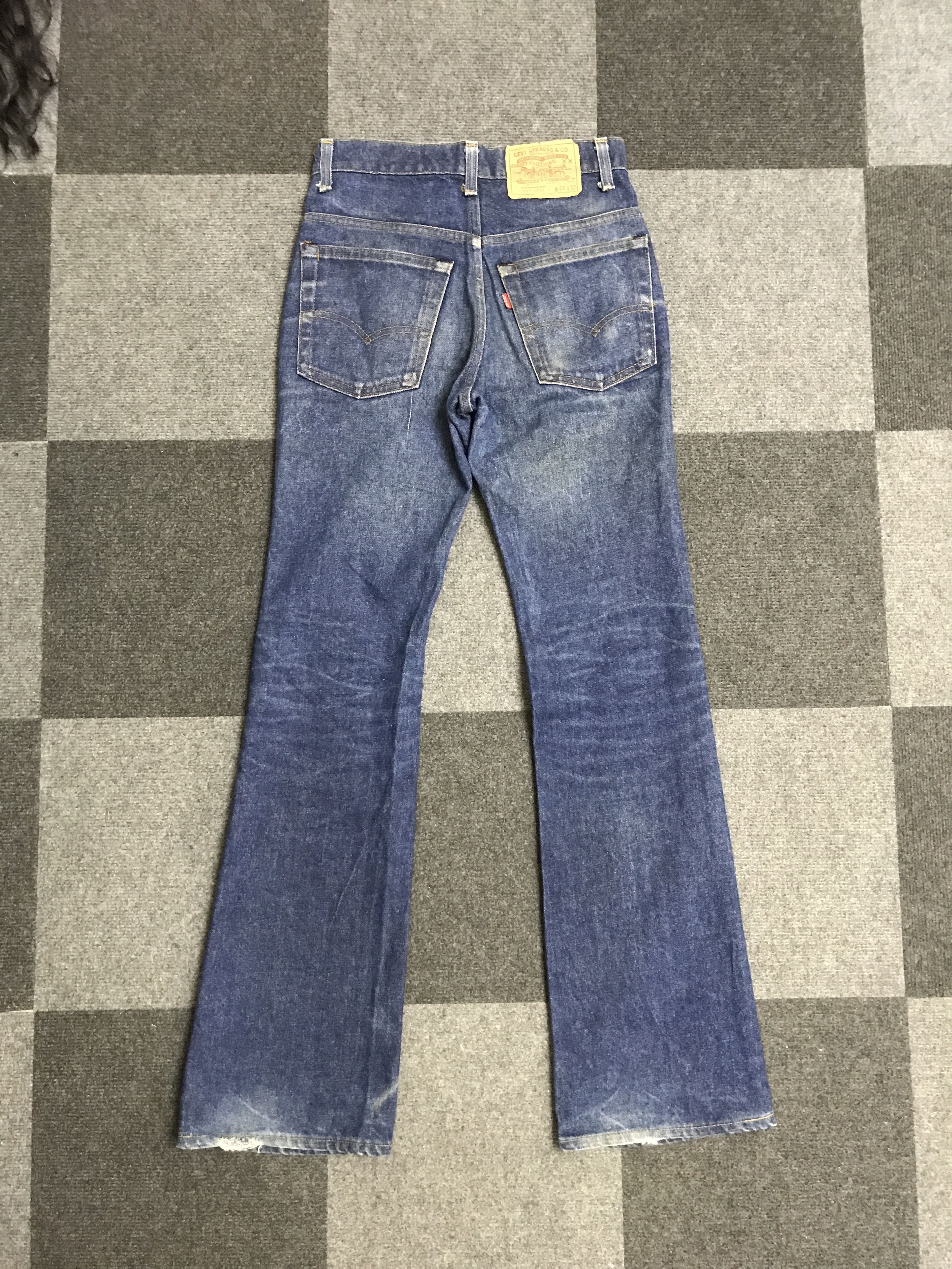 Levi's VL175- Vtg Levis 517 Flare Blue Wash Jeans Size US 27 - 7 Thumbnail