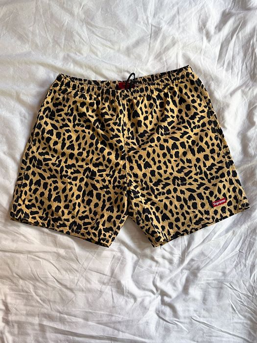 Supreme Supreme Leopard Water Shorts SS17 | Grailed