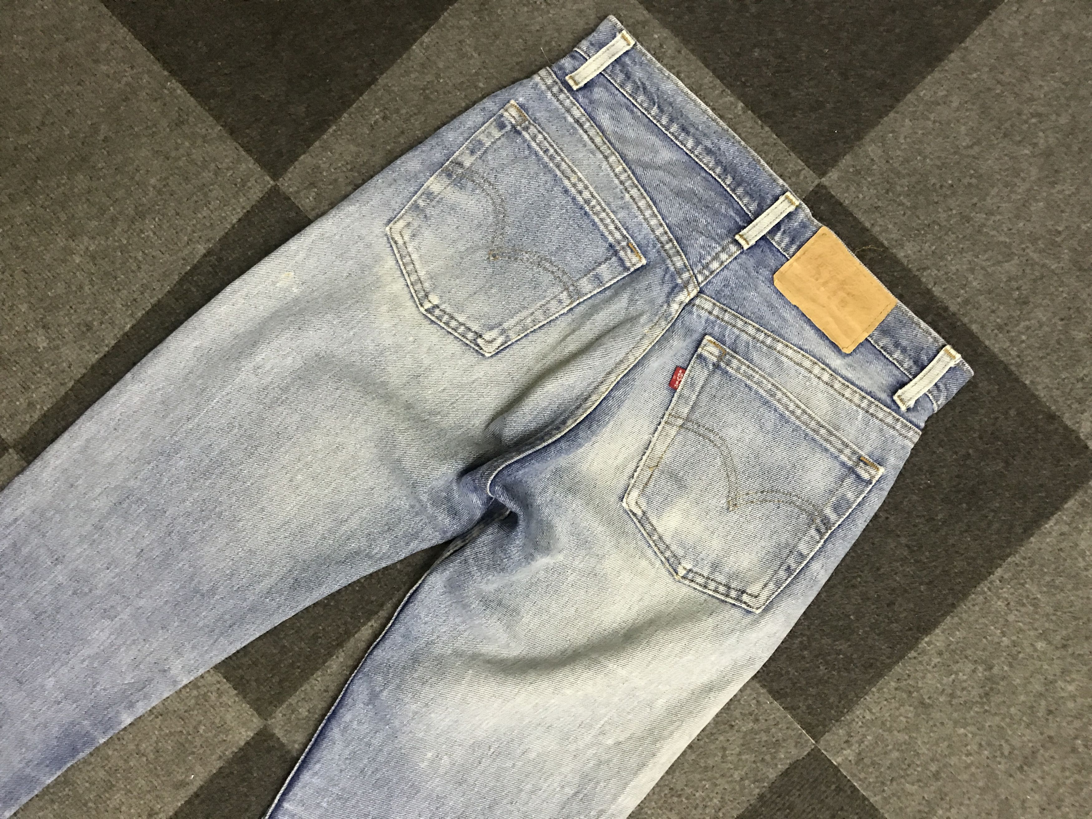 Levi's VLEV107 Vintage Levis 505 Medium Wash Jeans Size US 30 / EU 46 - 9 Thumbnail
