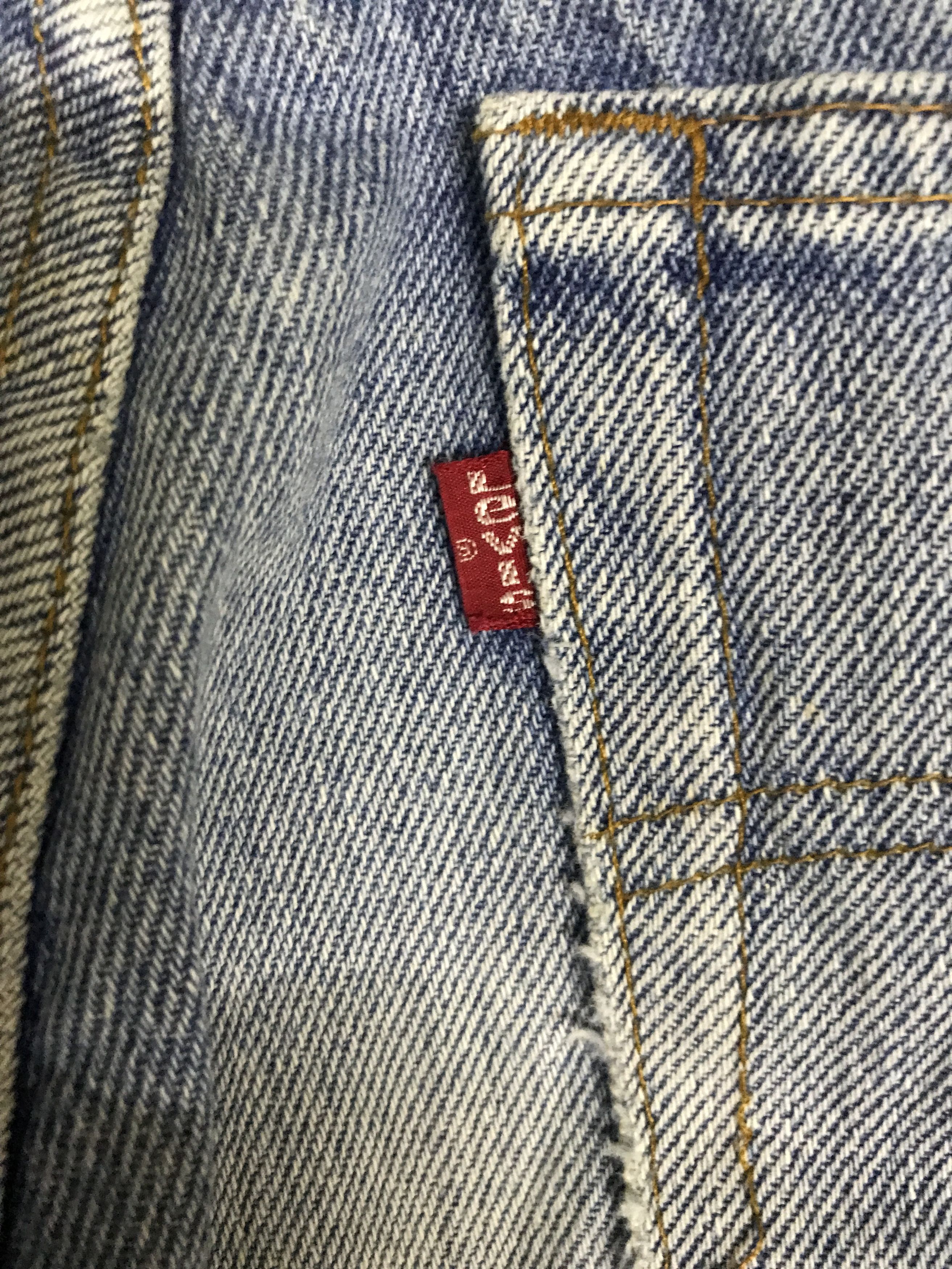 Levi's VLEV107 Vintage Levis 505 Medium Wash Jeans Size US 30 / EU 46 - 12 Thumbnail