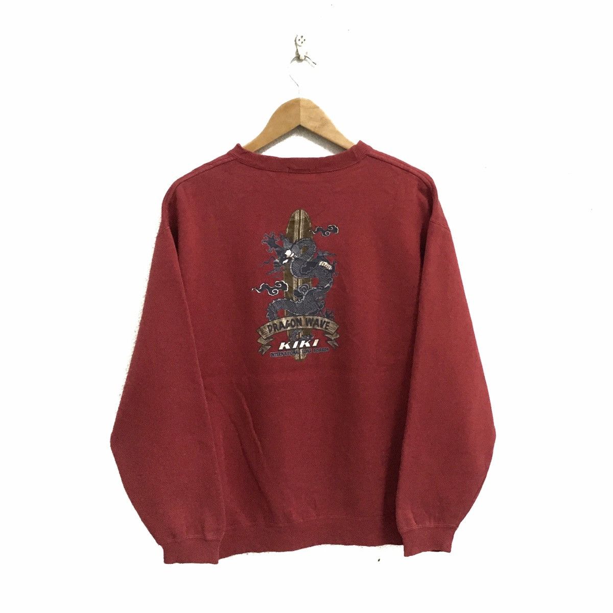 Vintage KIKI Dragon Hawaii Surfing Sweatshirts Jumper