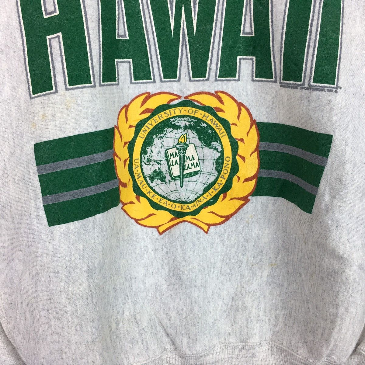 Vintage Vintage UNIVERSITY HAWAII Sweatshirts Jumper Pullover Size US S / EU 44-46 / 1 - 6 Thumbnail