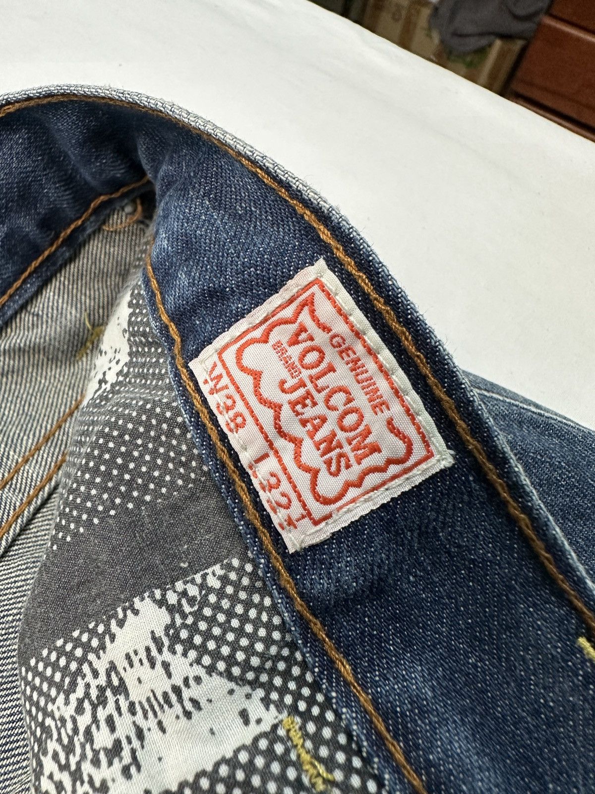 Volcom Vintage Volcom denim jeans pants Size US 37 - 13 Thumbnail