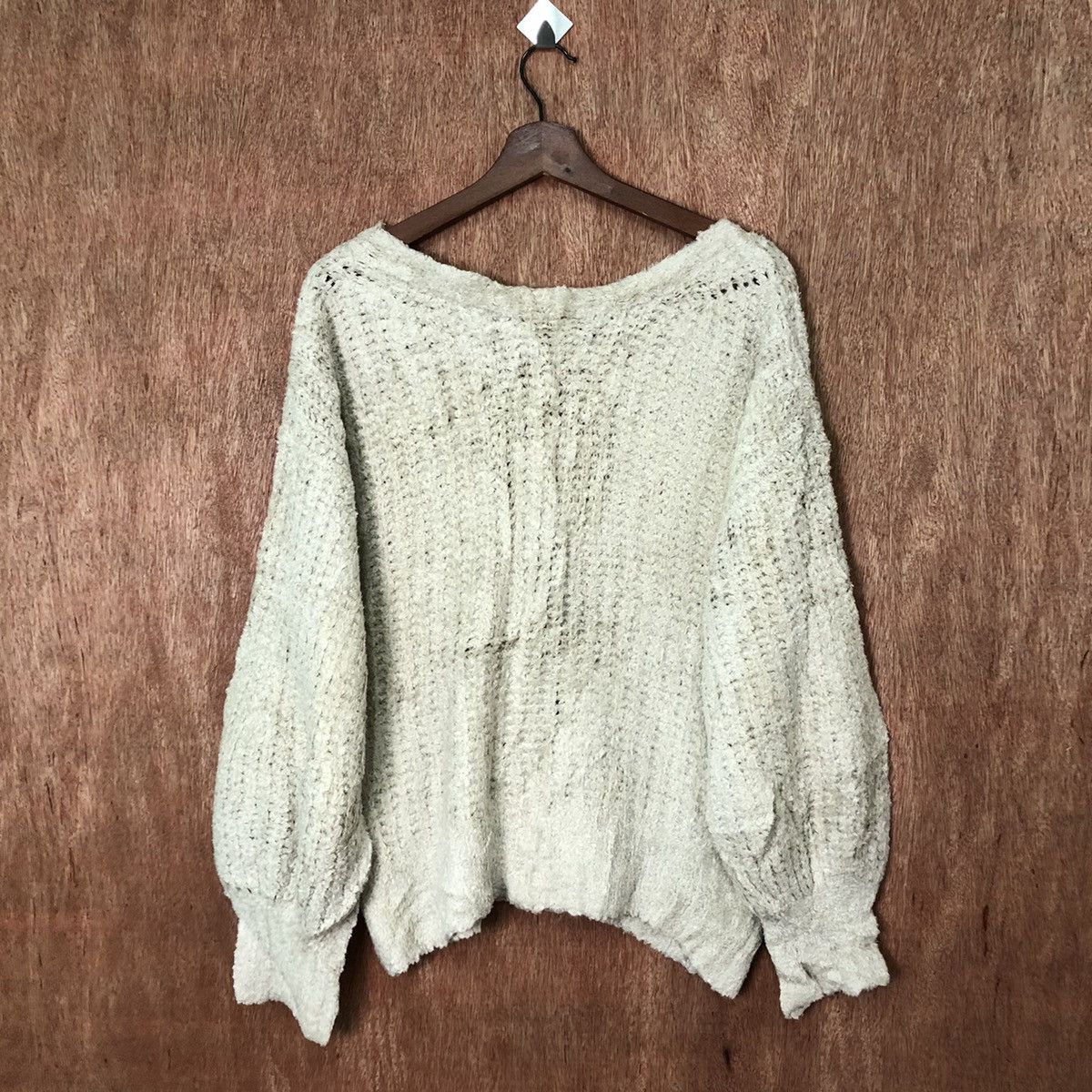 Aran Isles Knitwear DL Jeanasis Cream cardigan Knitwear japan #6404 Size US L / EU 52-54 / 3 - 6 Thumbnail