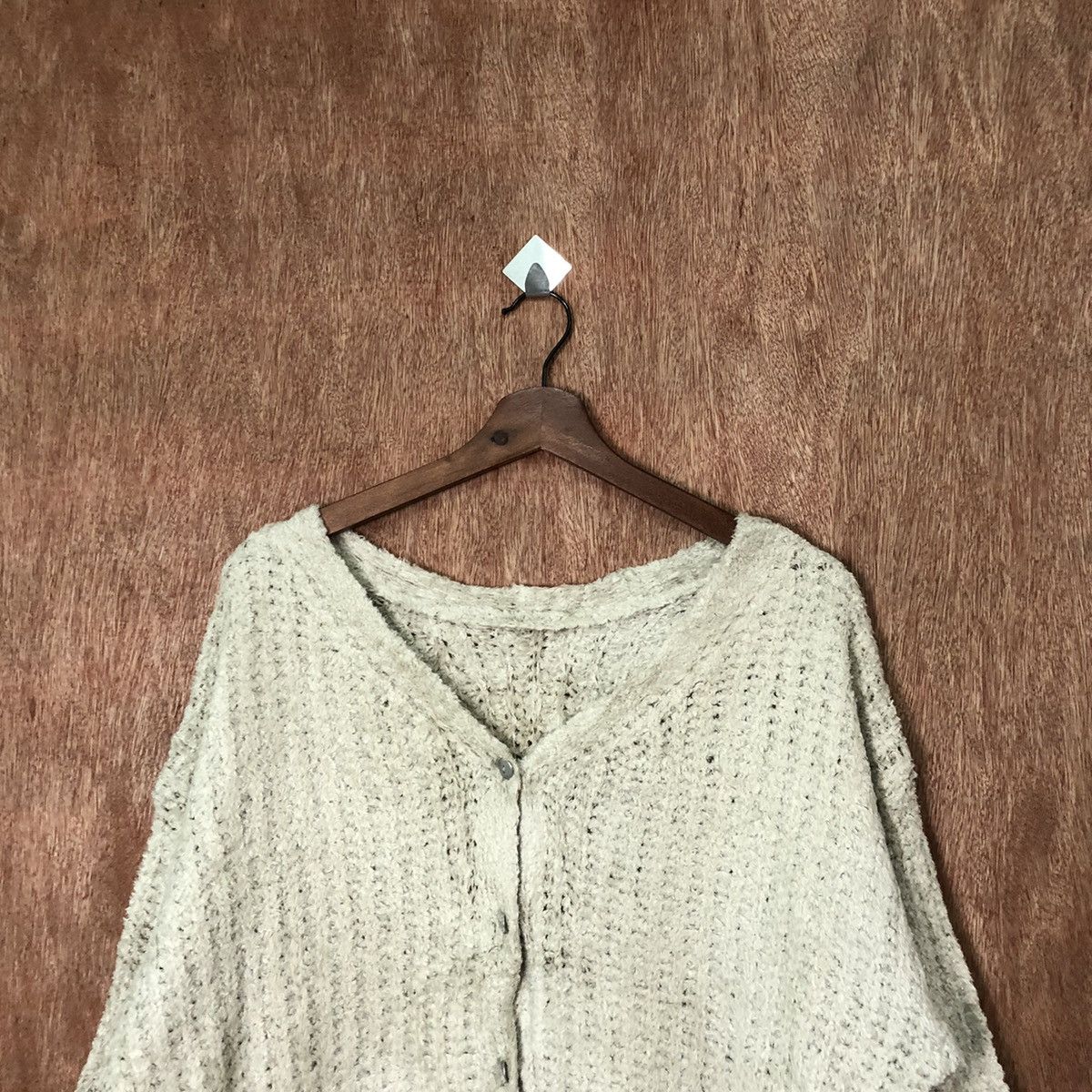 Aran Isles Knitwear DL Jeanasis Cream cardigan Knitwear japan #6404 Size US L / EU 52-54 / 3 - 2 Thumbnail