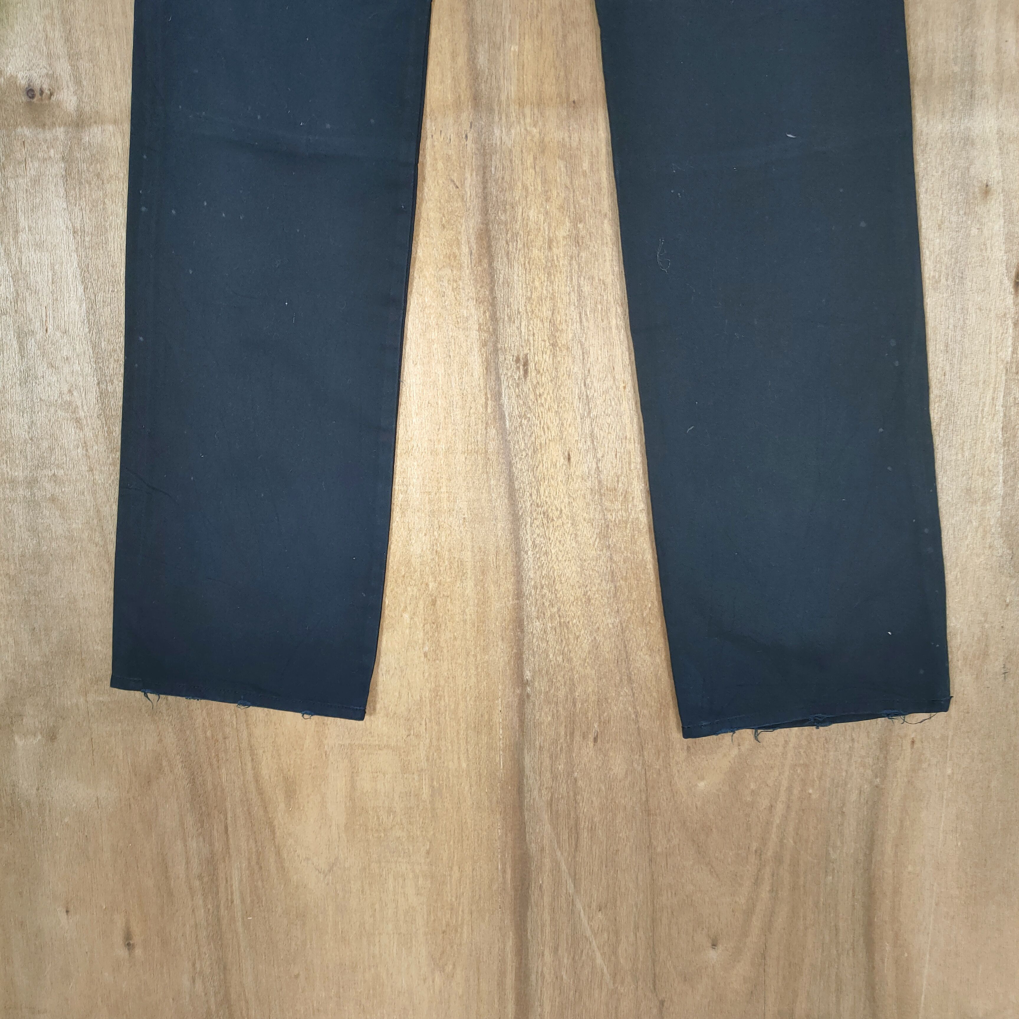 Japanese Brand #1 DOMINATED DOUBLE WAIST BLACK CARGO PANTS Size US 32 / EU 48 - 10 Thumbnail