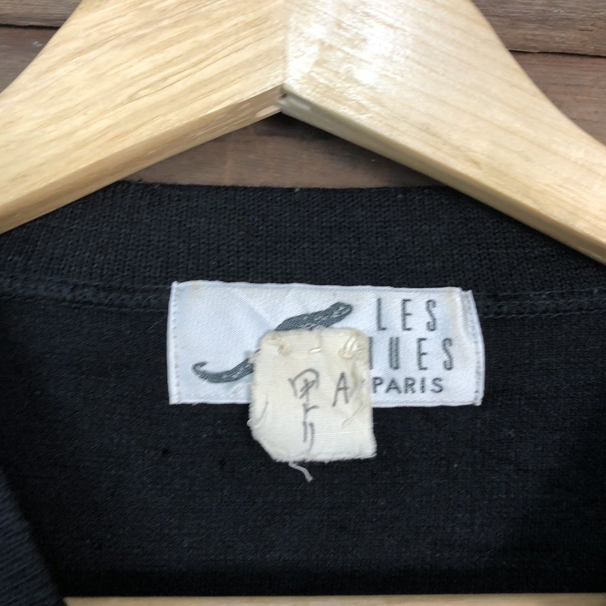 Japanese Brand Les mues Paris Black Patterned Cardigans #6759 Size US L / EU 52-54 / 3 - 6 Thumbnail