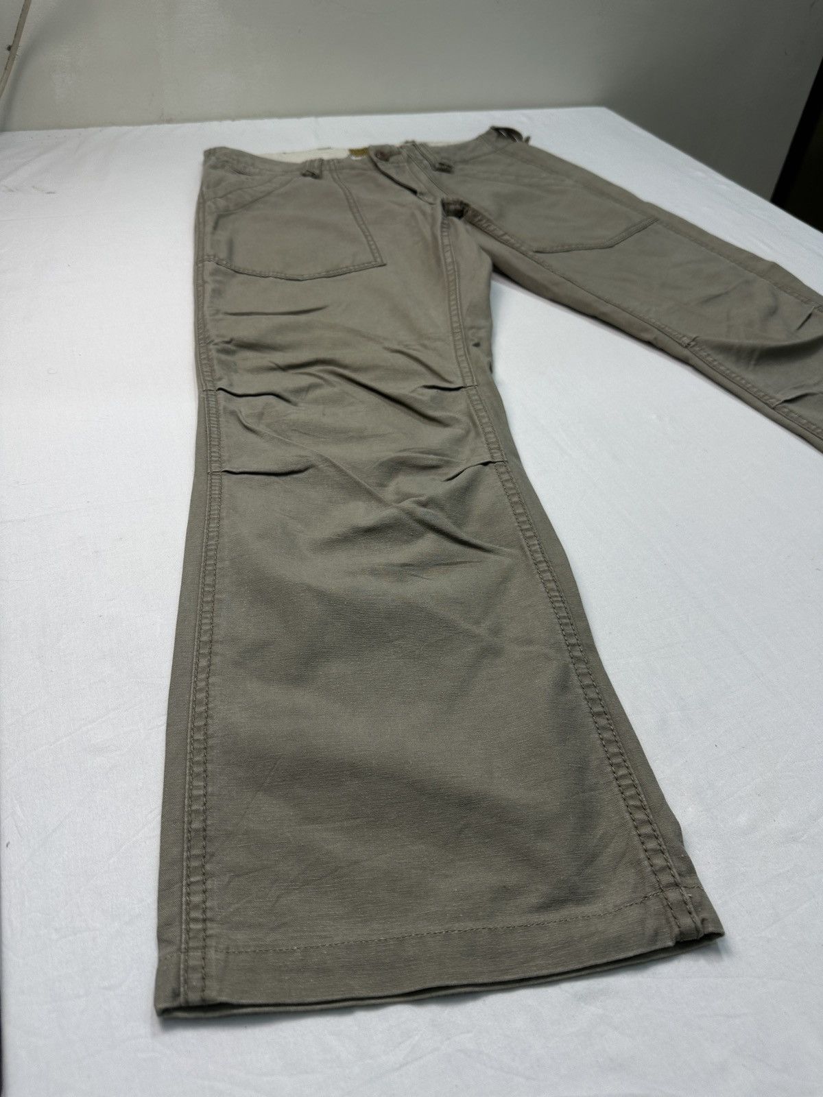 Japanese Brand × Vintage Flash report buckle back fatigue baker pants Size US 32 / EU 48 - 4 Thumbnail