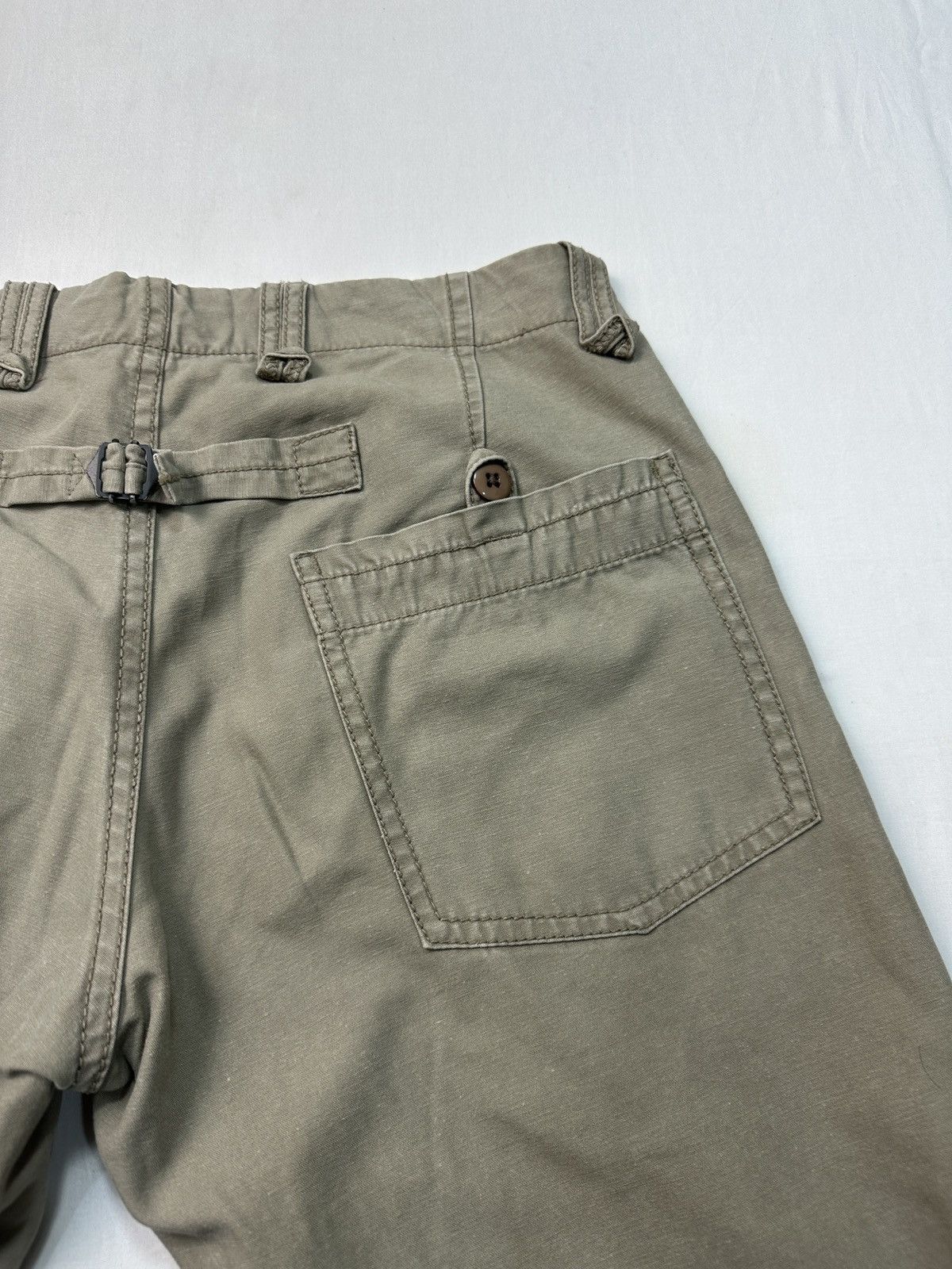 Japanese Brand × Vintage Flash report buckle back fatigue baker pants Size US 32 / EU 48 - 16 Thumbnail