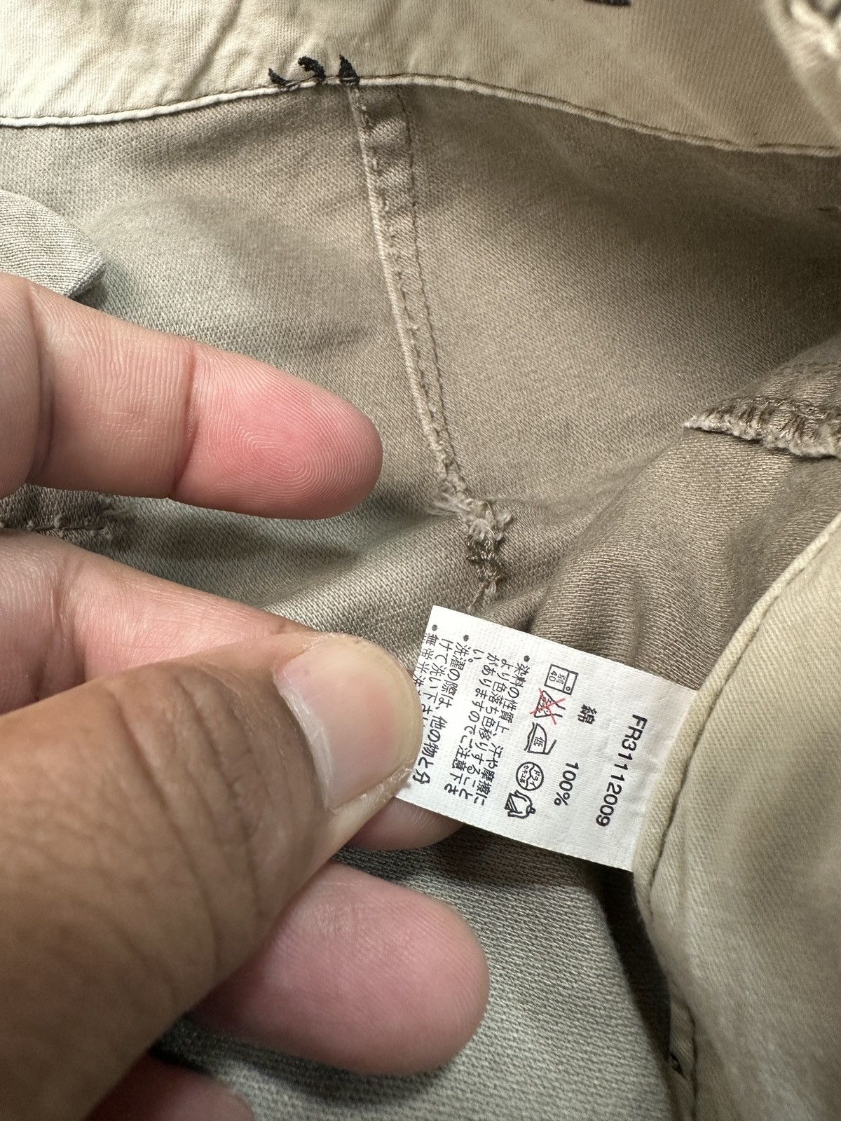 Japanese Brand × Vintage Flash report buckle back fatigue baker pants Size US 32 / EU 48 - 10 Thumbnail