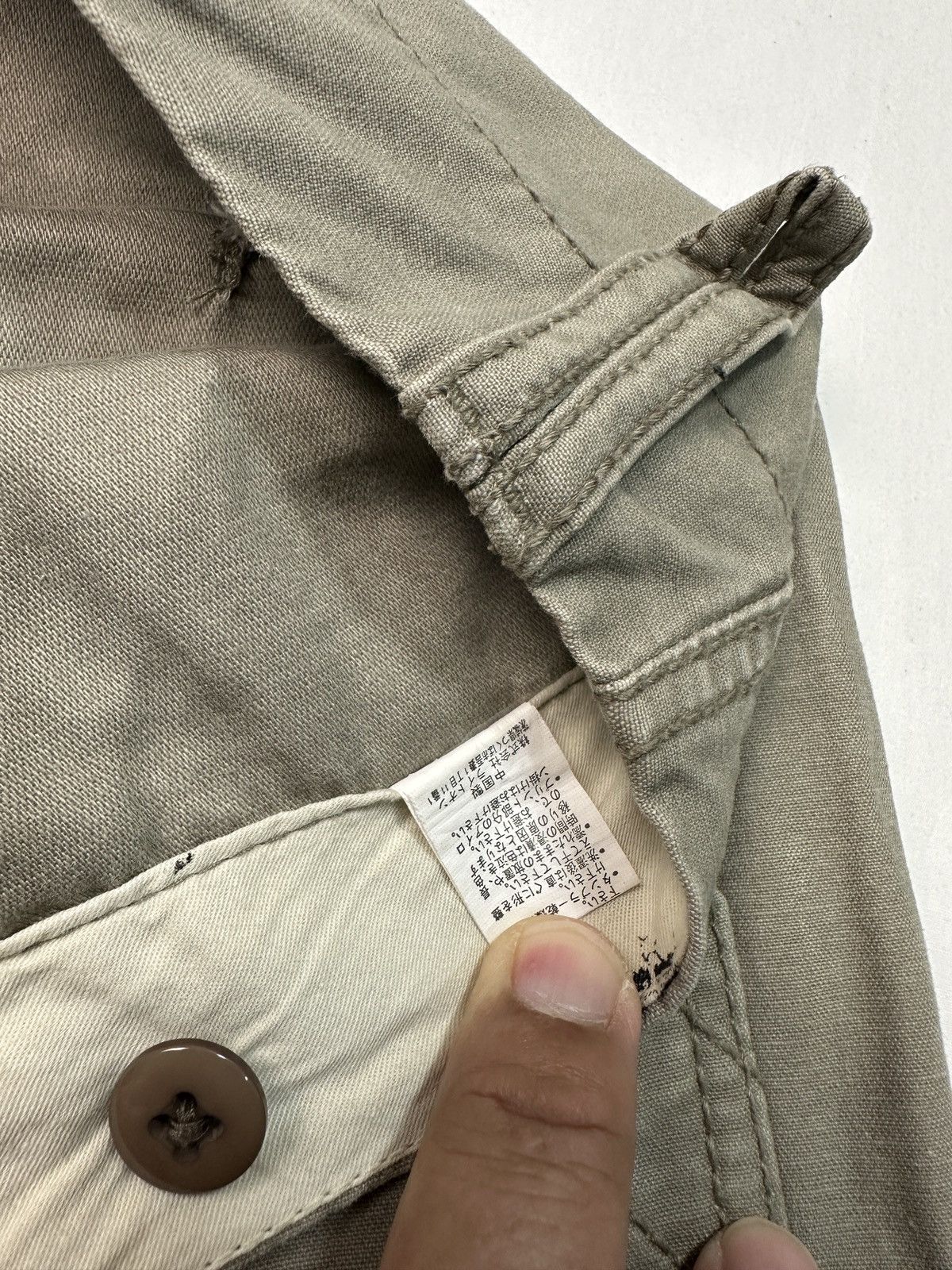 Japanese Brand × Vintage Flash report buckle back fatigue baker pants Size US 32 / EU 48 - 11 Thumbnail