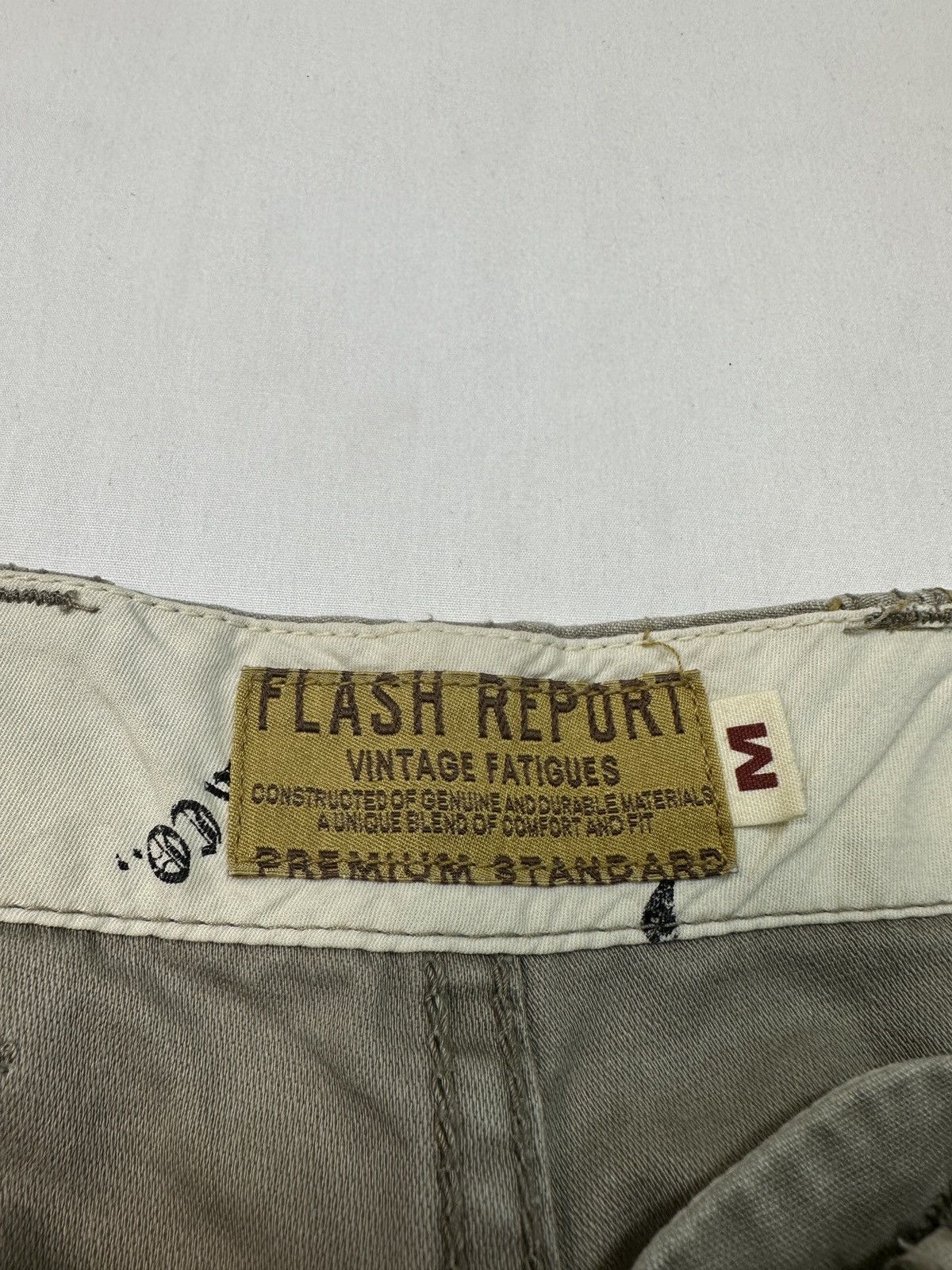 Japanese Brand × Vintage Flash report buckle back fatigue baker pants Size US 32 / EU 48 - 8 Thumbnail