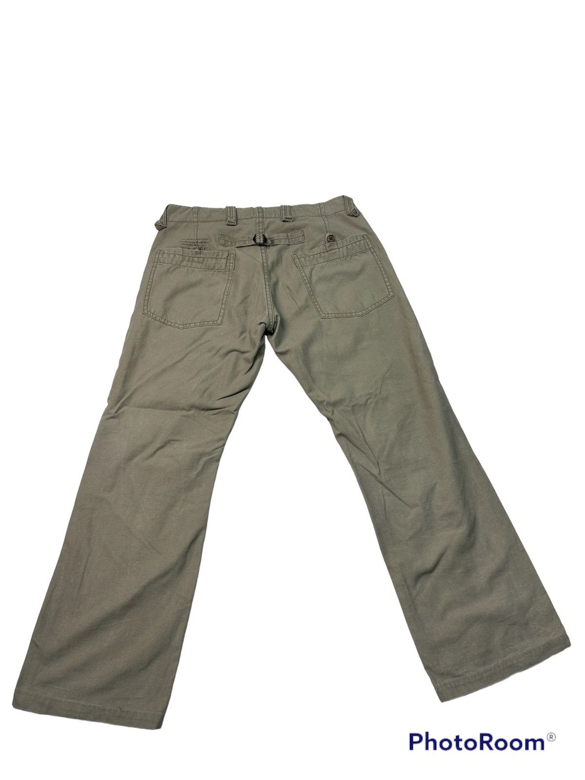 Japanese Brand × Vintage Flash report buckle back fatigue baker pants Size US 32 / EU 48 - 2 Thumbnail