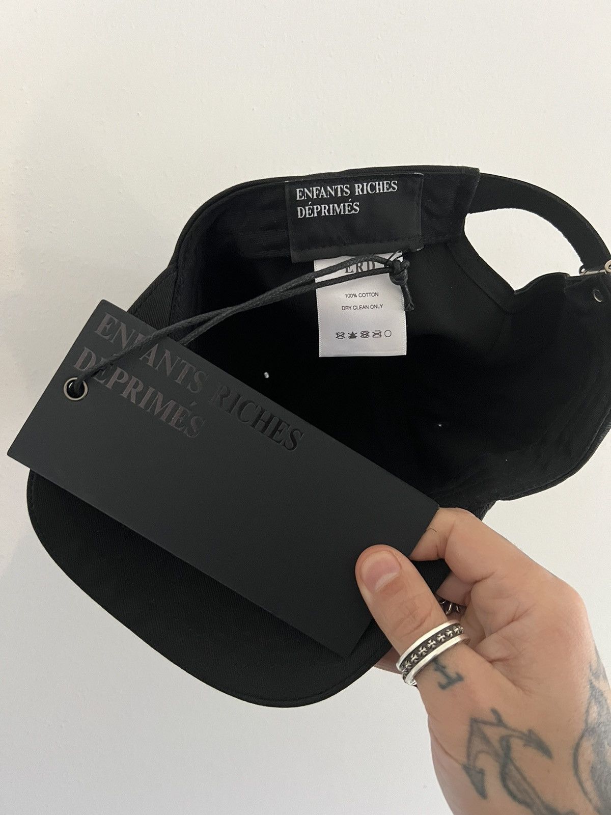 Enfants Riches Deprimes Enfants Riches Deprimes BLACK VIPER ROOM HAT Size ONE SIZE - 9 Thumbnail