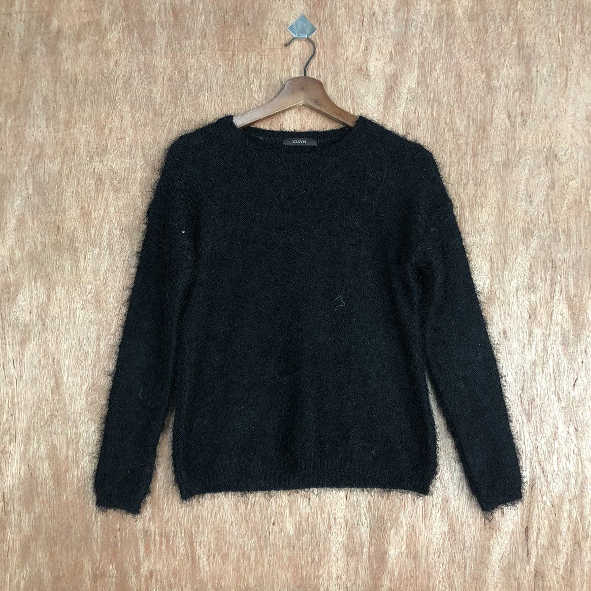 Japanese Brand Clovis Mohair Knit Sweater #3145 Size S / US 4 / IT 40 - 1 Thumbnail