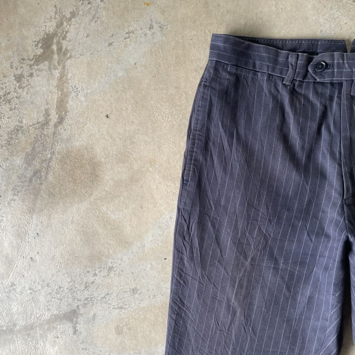 Japanese Brand W30 Vintage TomorrowLand Japan Stripe Trousers Casual Pants Size US 30 / EU 46 - 4 Thumbnail