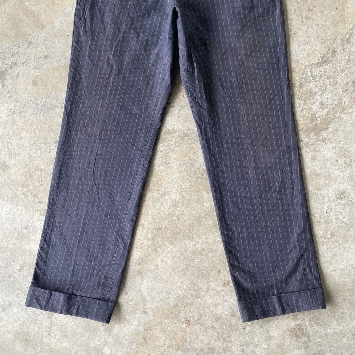 Japanese Brand W30 Vintage TomorrowLand Japan Stripe Trousers Casual Pants Size US 30 / EU 46 - 6 Thumbnail